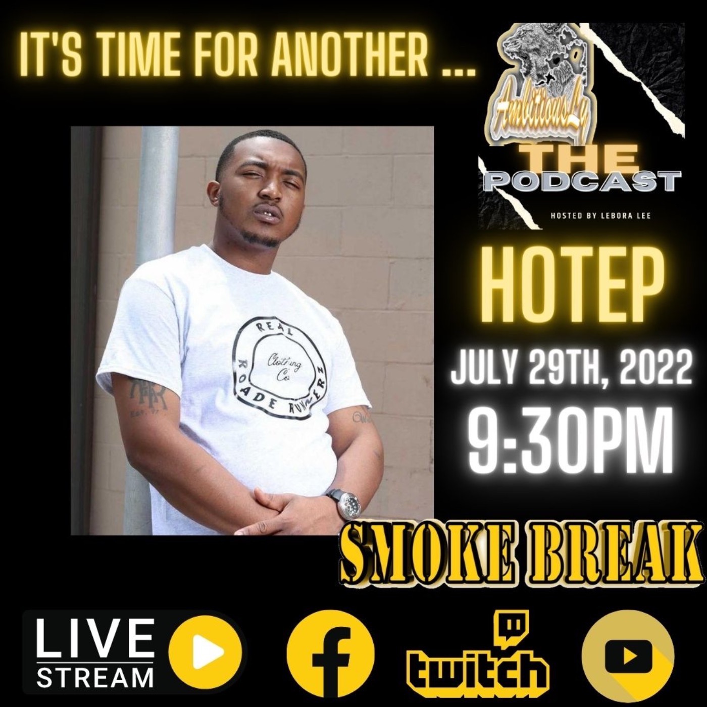 It's time for a Smoke break: Hotep episode artwork