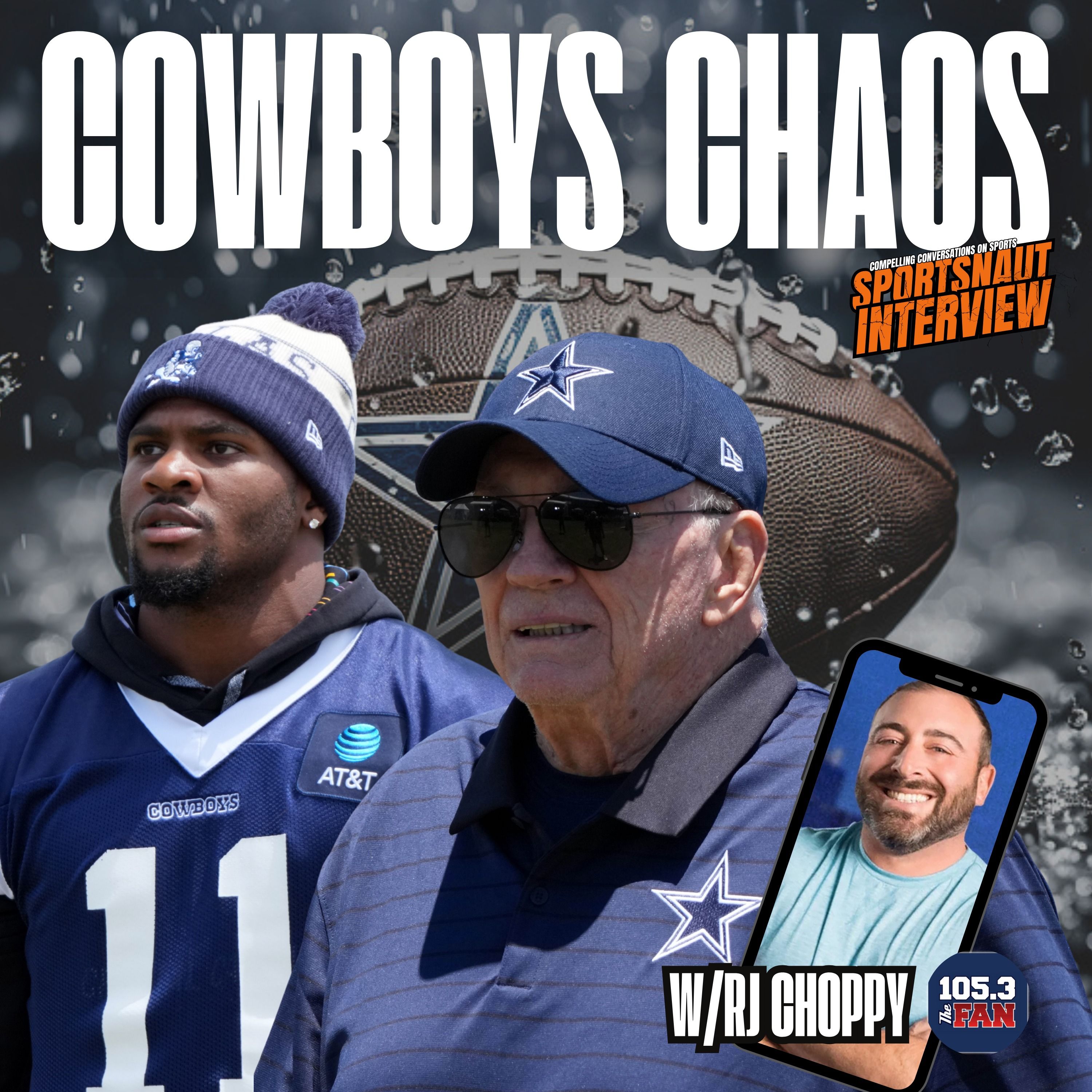 Cowboys in Chaos: Micah Parsons Trade Drama, Contract Holdout & 2025 Season Predictions w/ RJ Choppy episode artwork