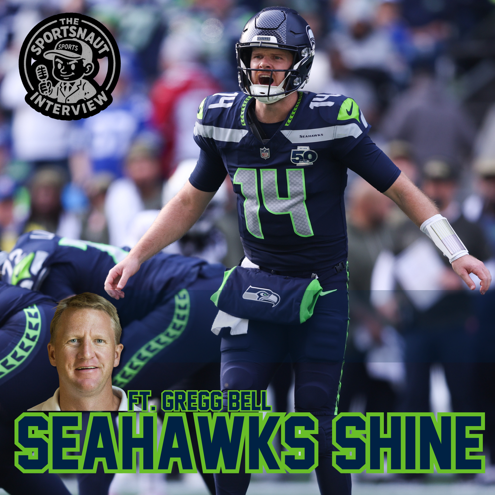 Seahawks Surge: Darnold's Fire & Rams Rumble with Beat Guru Gregg Bell episode artwork