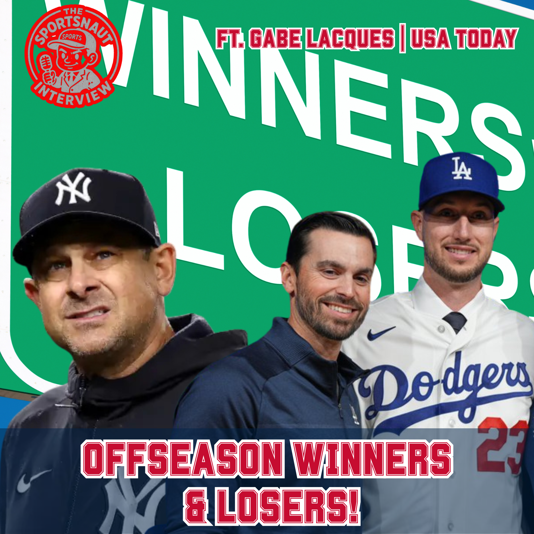 Mets Better with Stearns? Blue Jays Pitching, Yankees Concerns & Dodgers' Power Play MLB Insider Gabe Lacques episode artwork