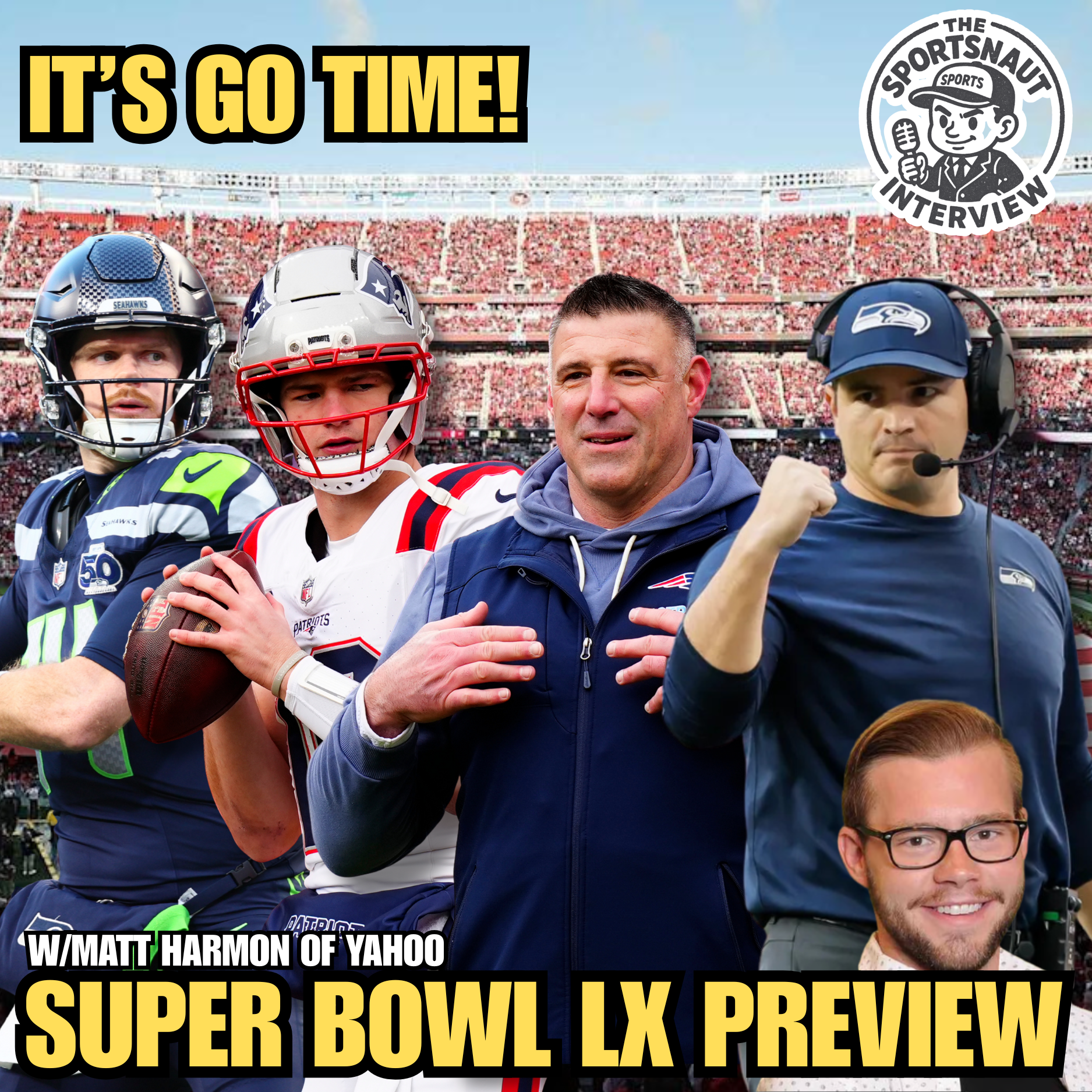 Super Bowl LX: Matt Harmon Breaks Down Patriots vs. Seahawks episode artwork