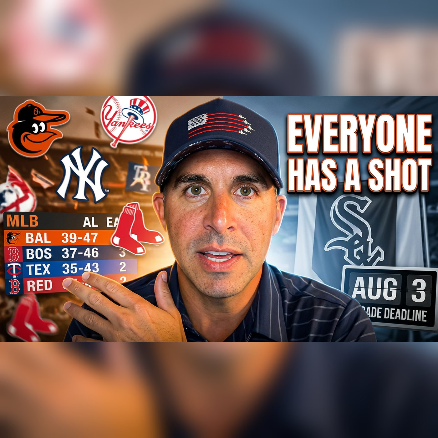 MLB Mid-Season Analysis: American League Parity and the Surprising White Sox with Gabe Lacques episode artwork