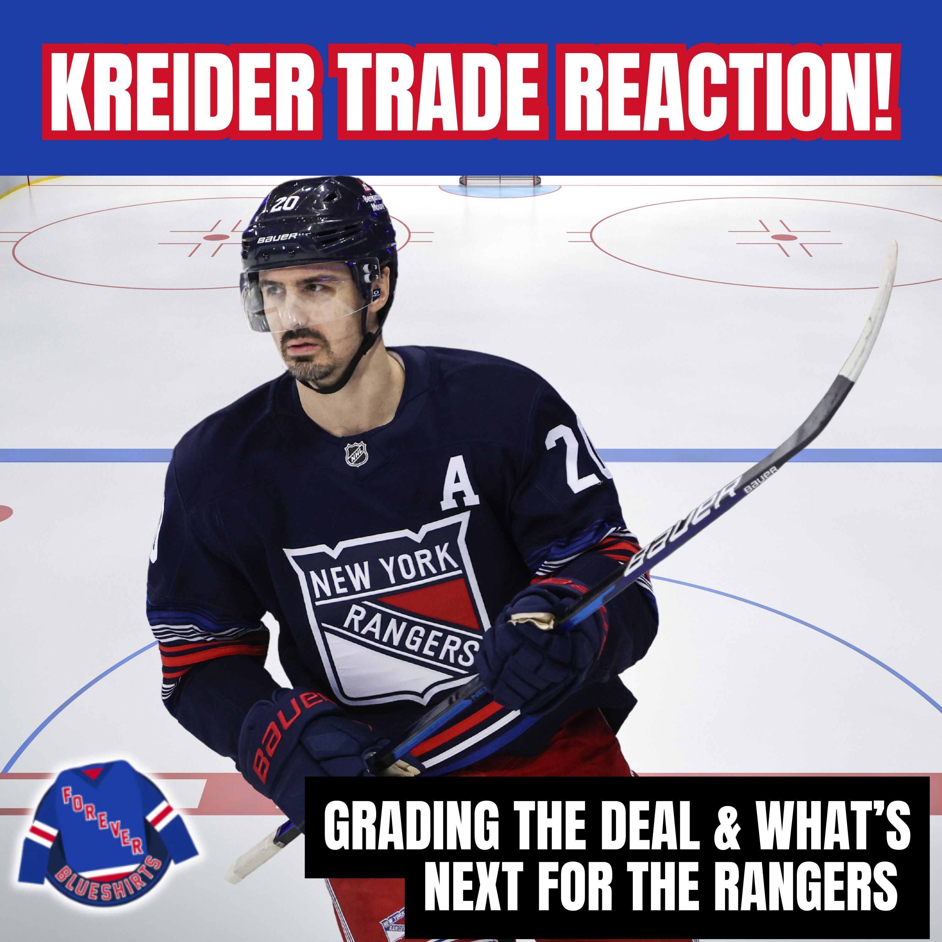 Rangers Trade Chris Kreider to Ducks: Trade Grade & What’s Next for NYR episode artwork