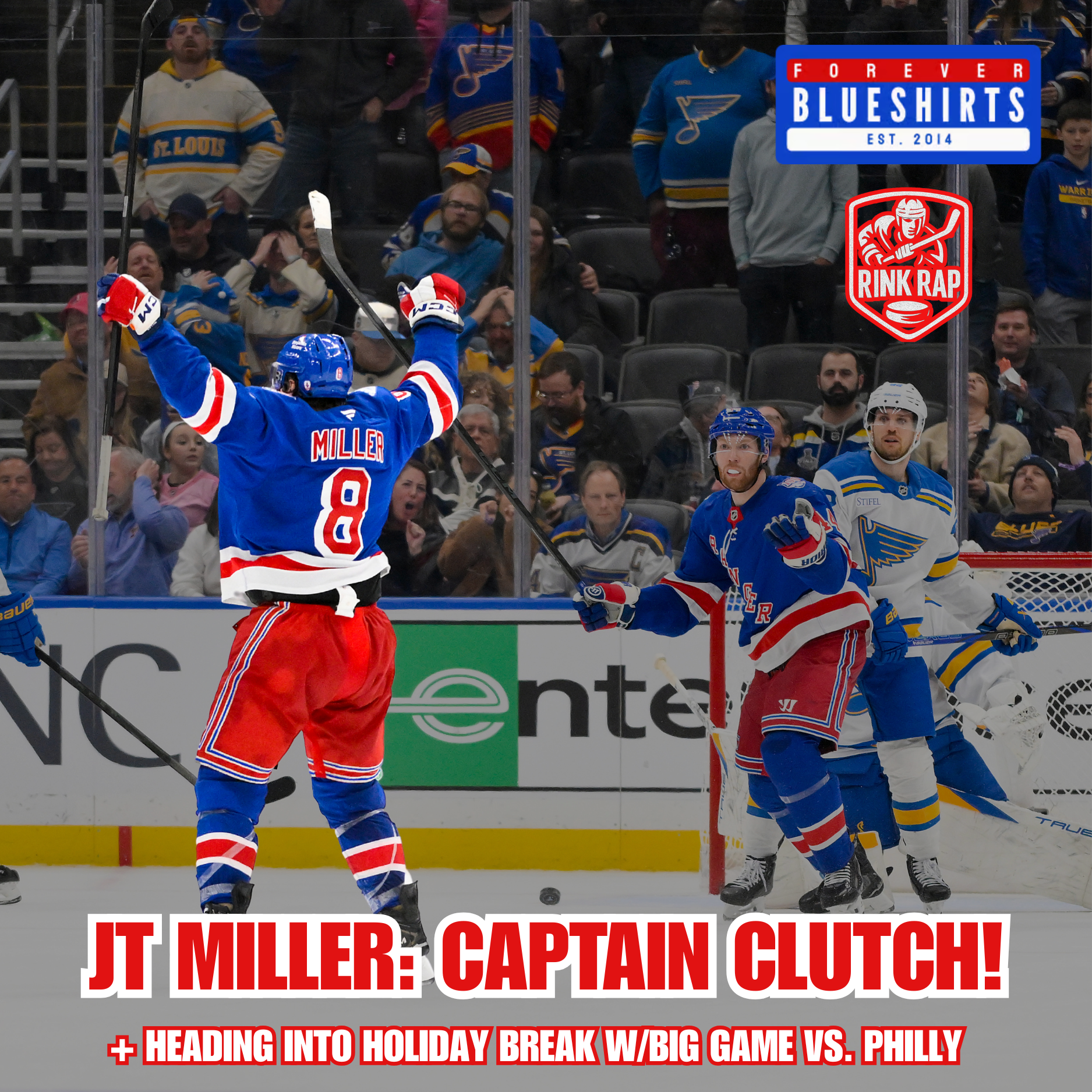 [FULL EPISODE] Captain Clutch Strikes Again: Miller's OT Magic, Perreault's Milestone, and Rangers' Murky Middle Push