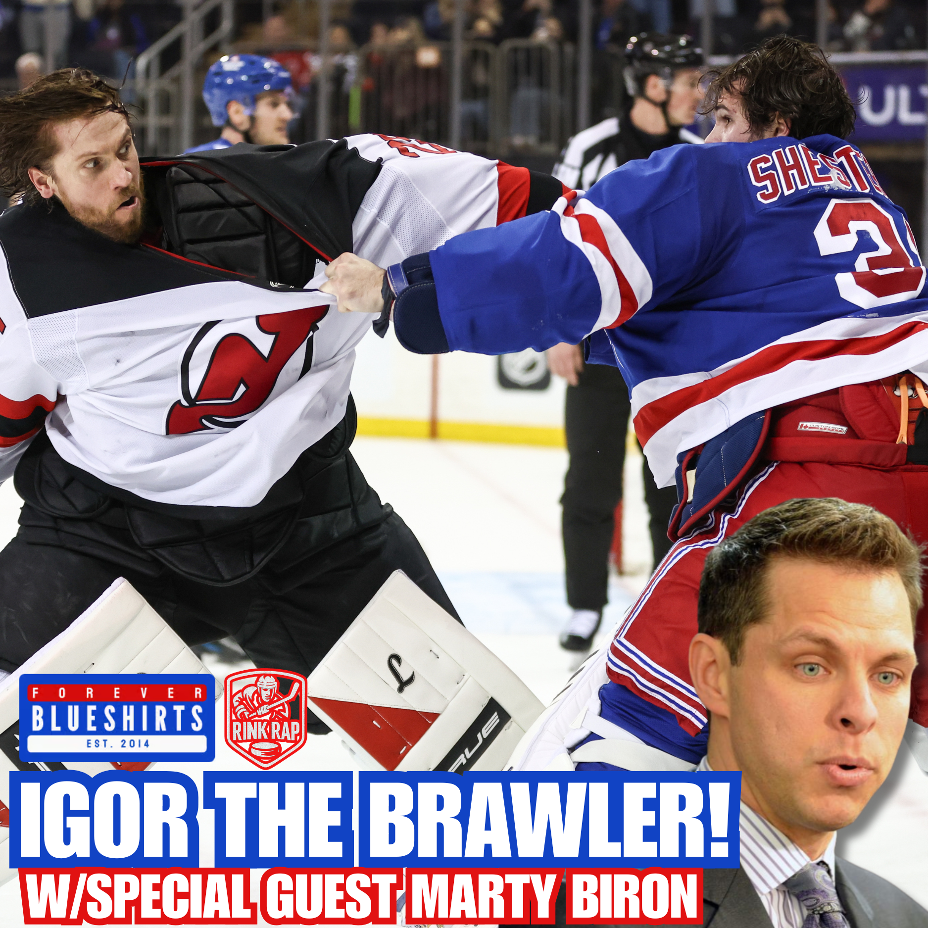 Marty Biron Talks Goalie Fights & Rangers Hockey episode artwork
