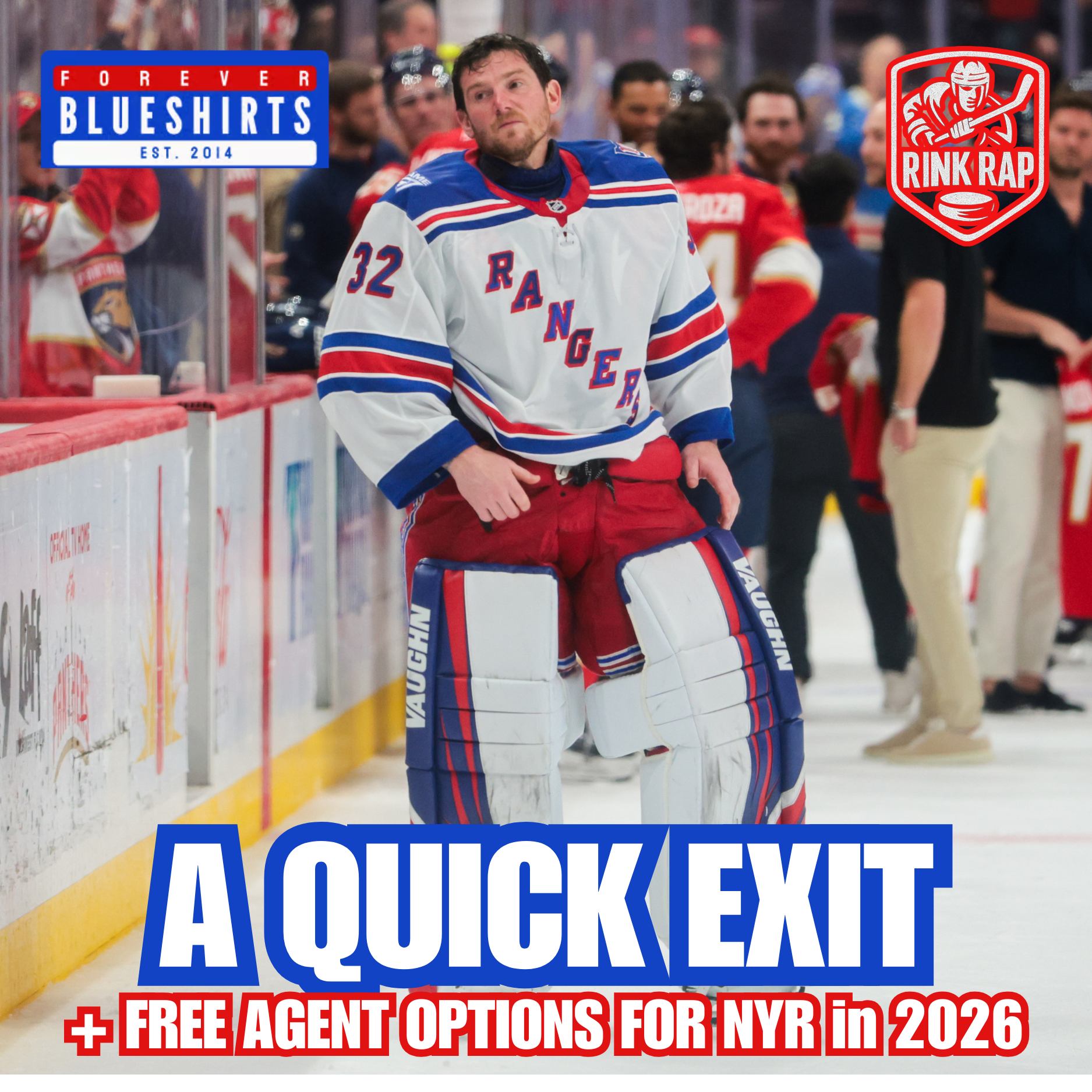 [FULL EPISIODE] Jonathan Quick's Farewell, Rangers' Goaltending Future & the Trocheck Decision