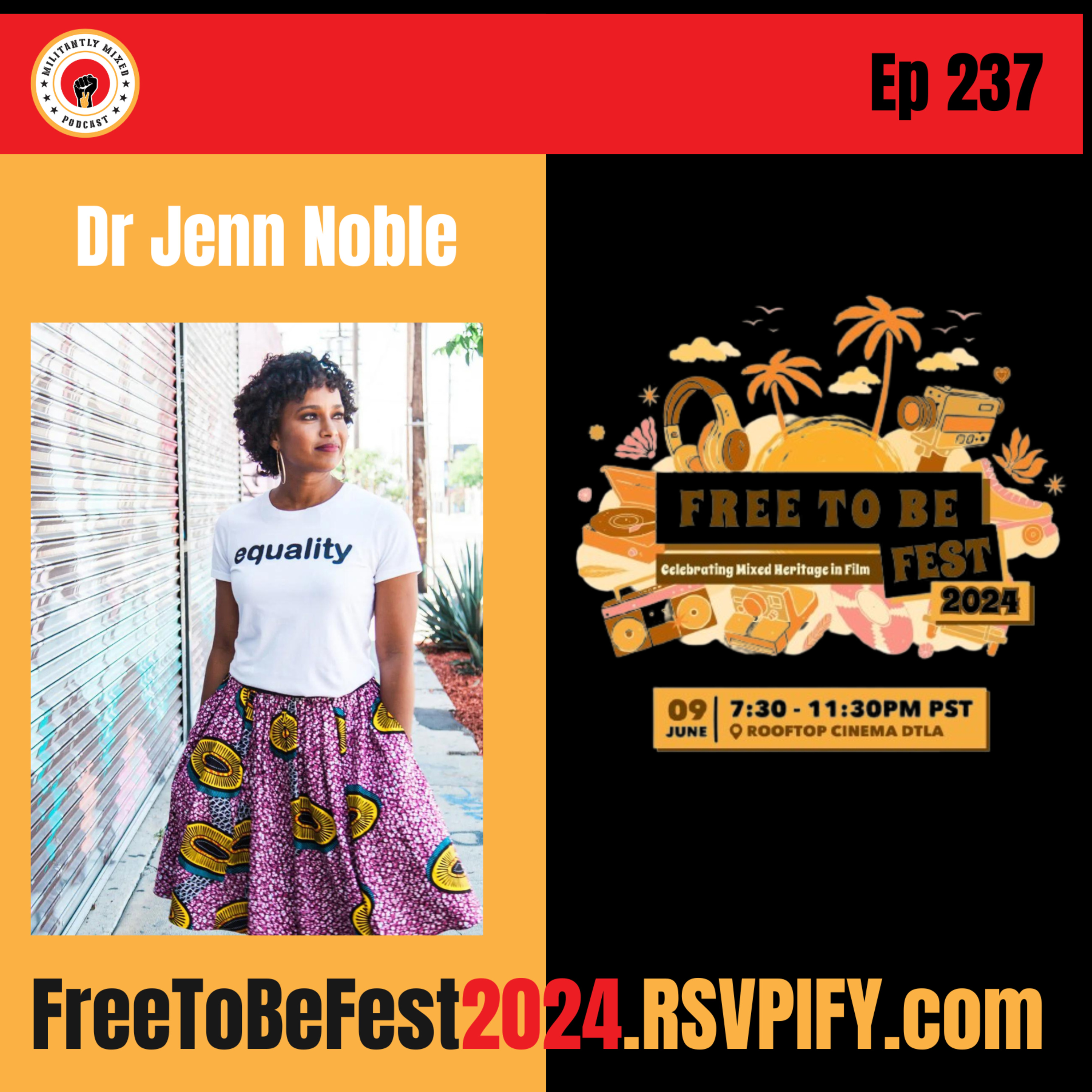 Free to Be Fest with Dr Jenn Noble