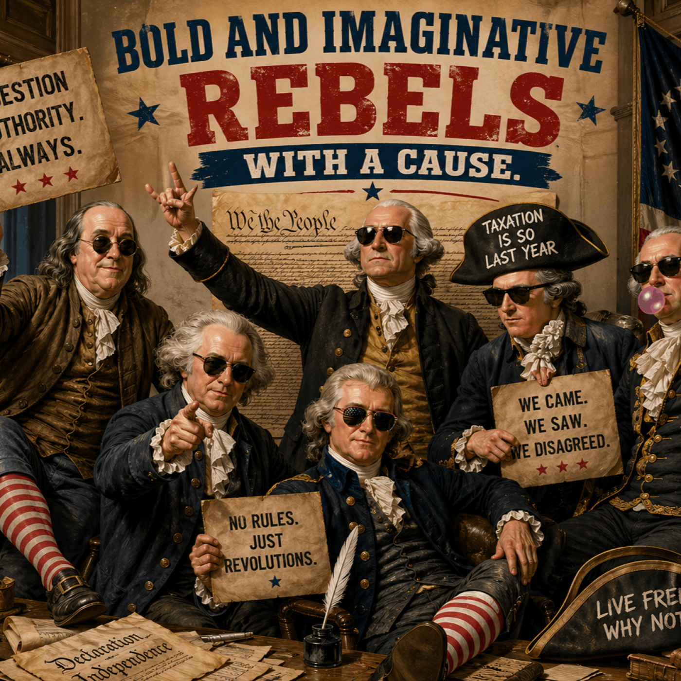 "Bold & Imaginative Rebels With A Cause" - King Charles III Marks America 250 With A Special Message