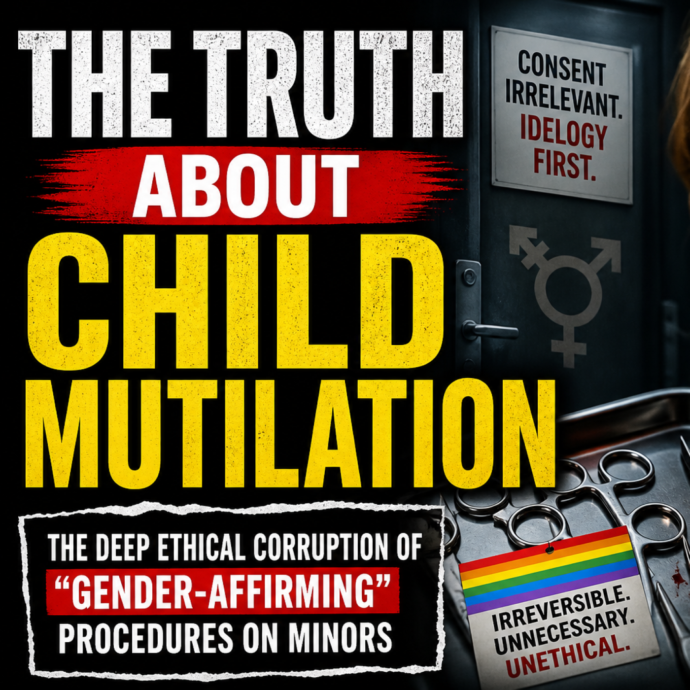 The TRUTH About Trans Child Mutilation "aka" Transgender Child Abuse episode artwork