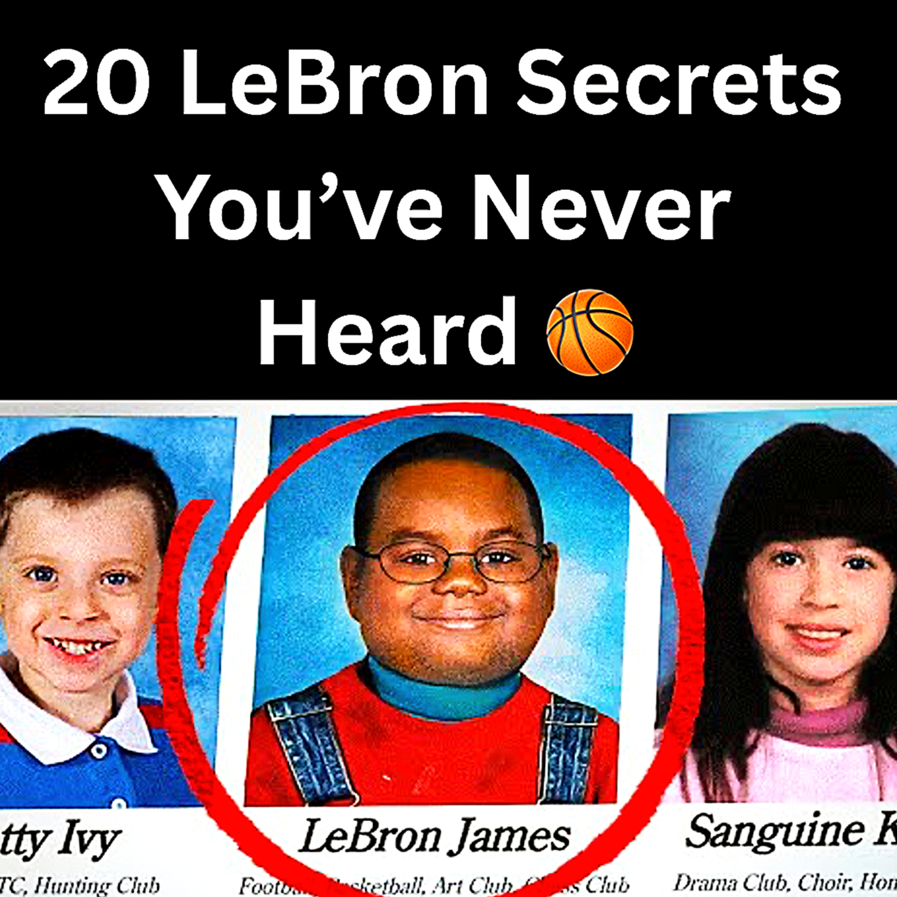 20 LeBron Secrets You’ve Never Heard 🏀 | remember to share 🙏 episode artwork