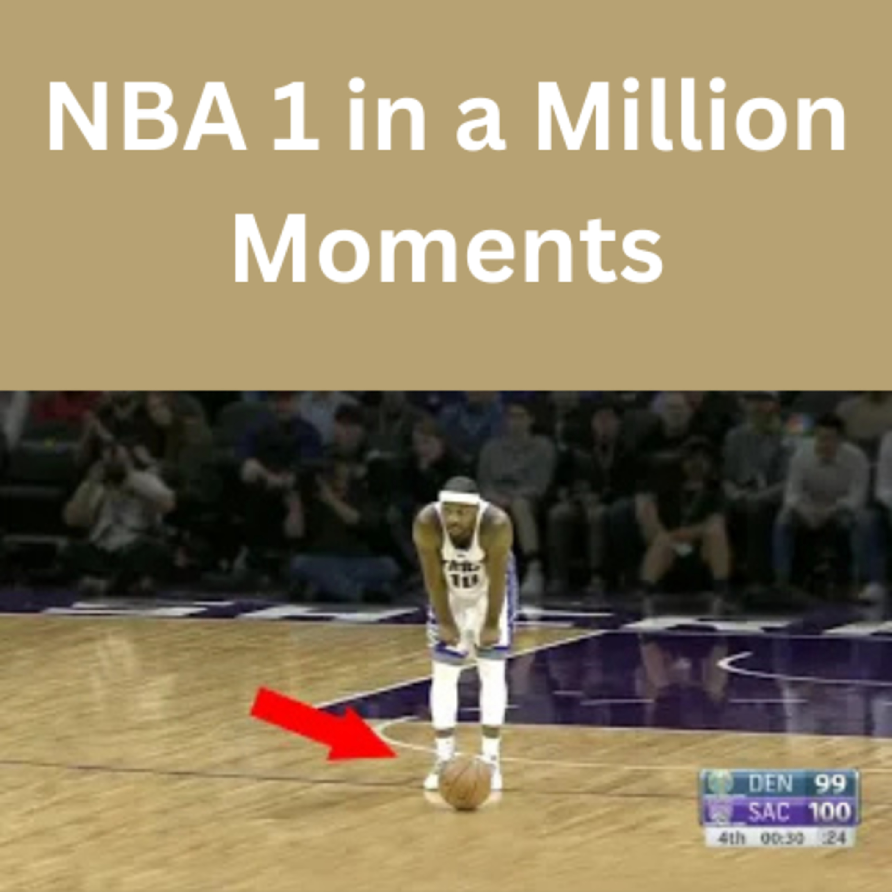 NBA 1 in a Million Moments episode artwork