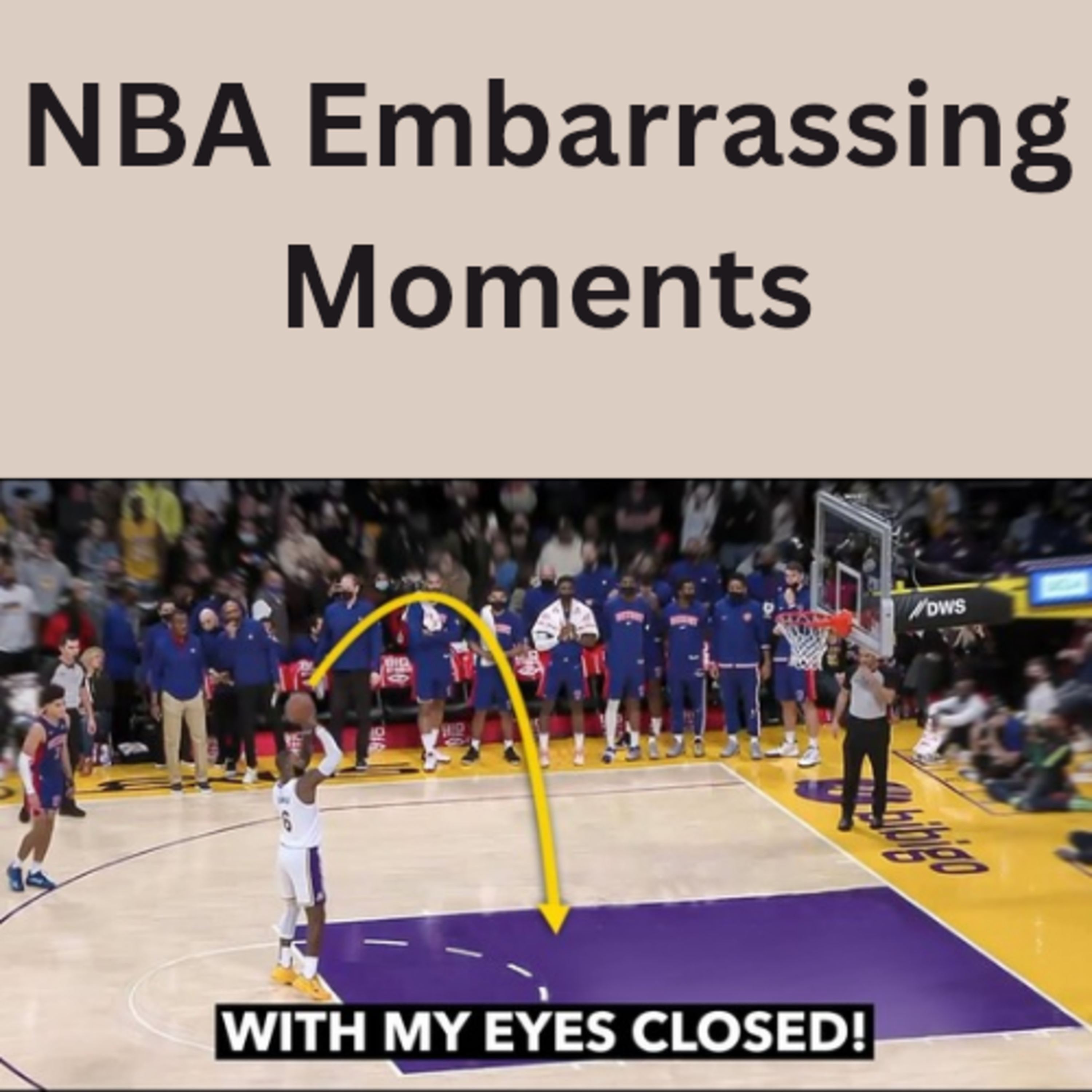 NBA Embarrassing Moments episode artwork