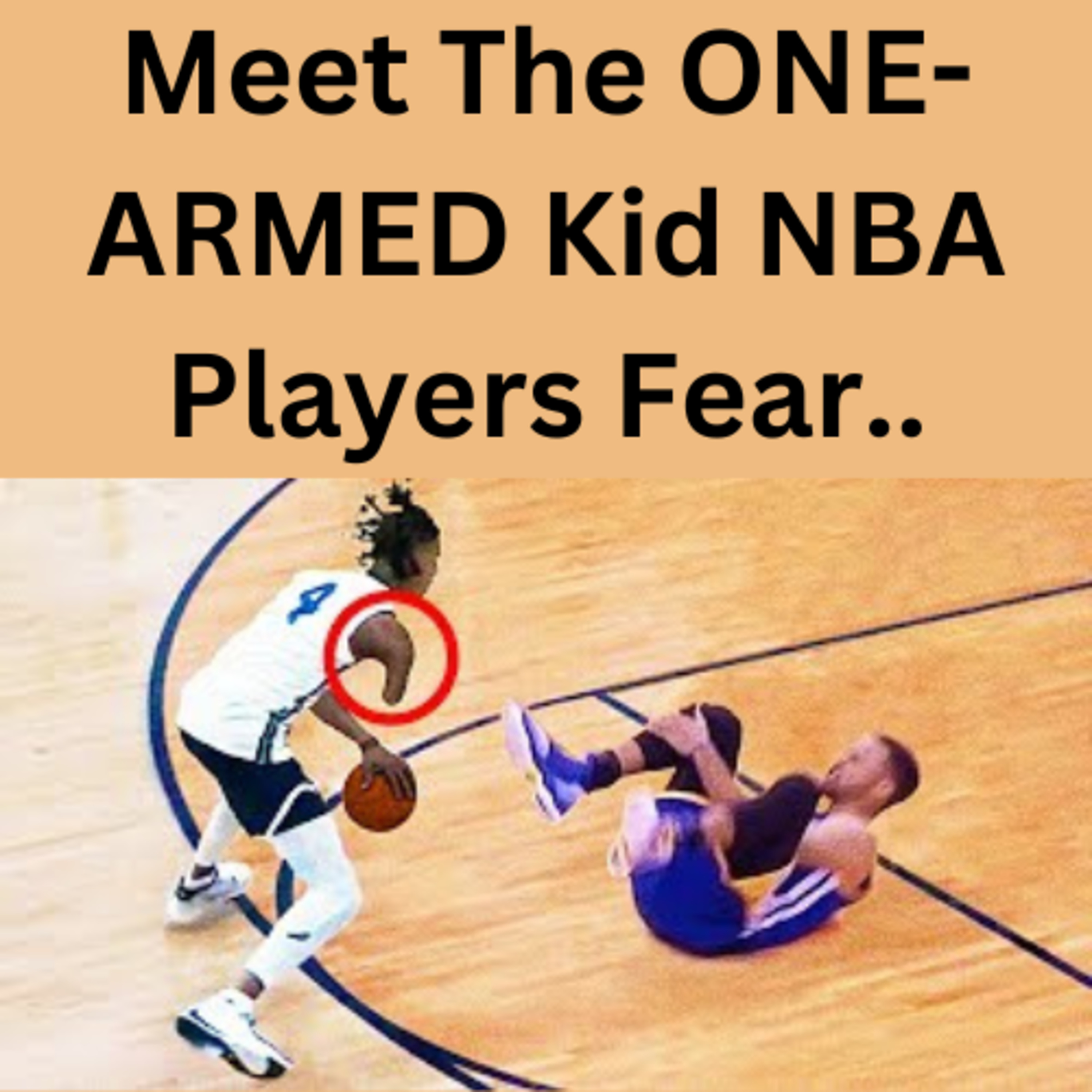 Meet The ONE-ARMED Kid NBA Players Fear.... episode artwork