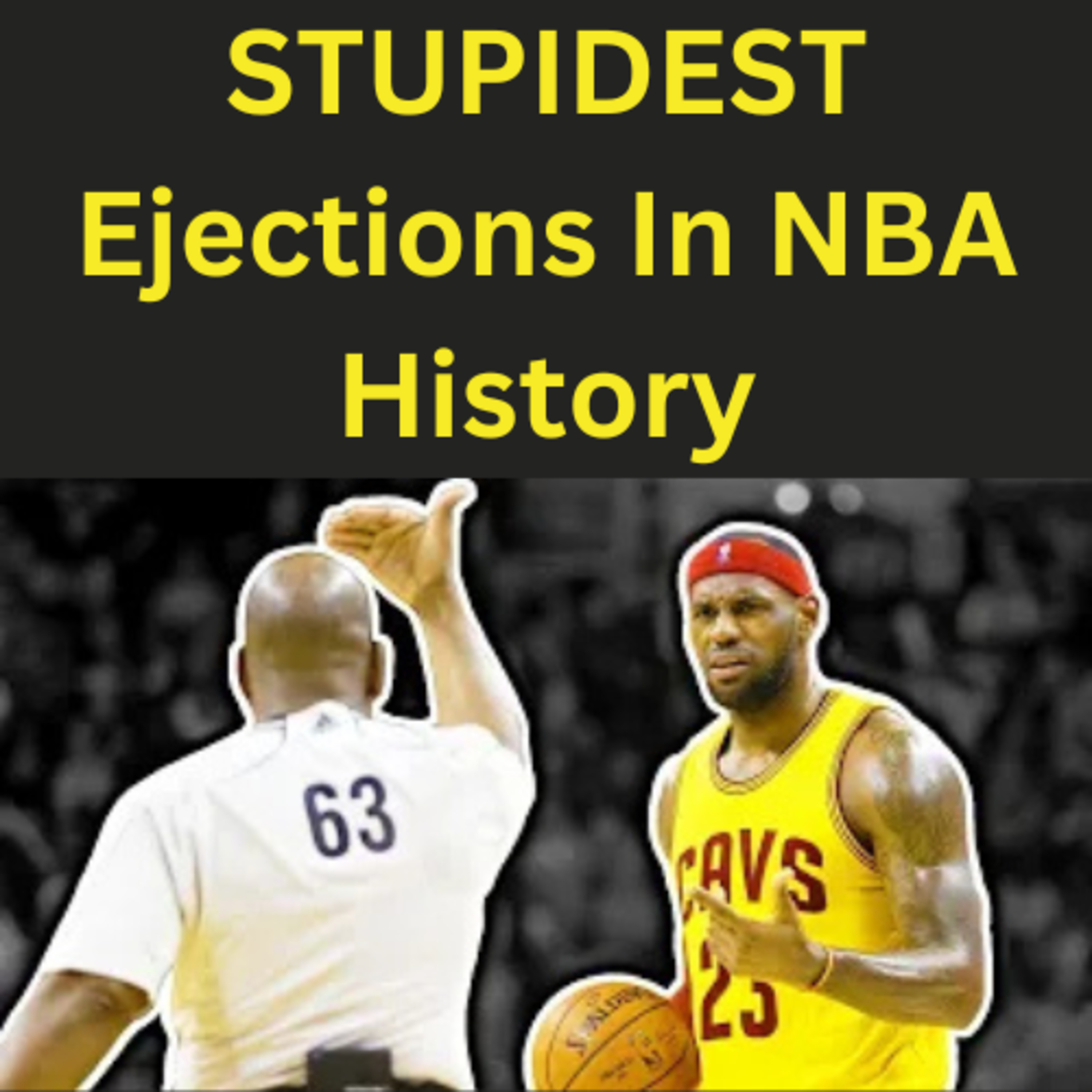 STUPIDEST Ejections In NBA History episode artwork