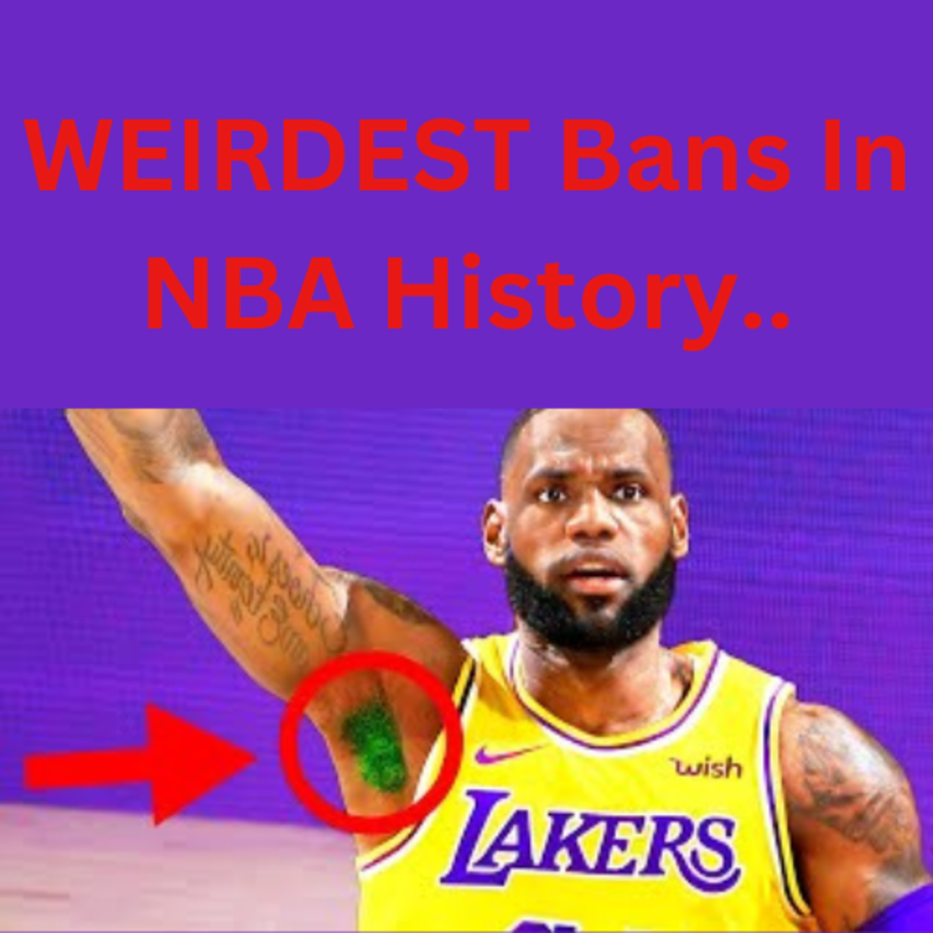 WEIRDEST Bans In NBA History.. episode artwork