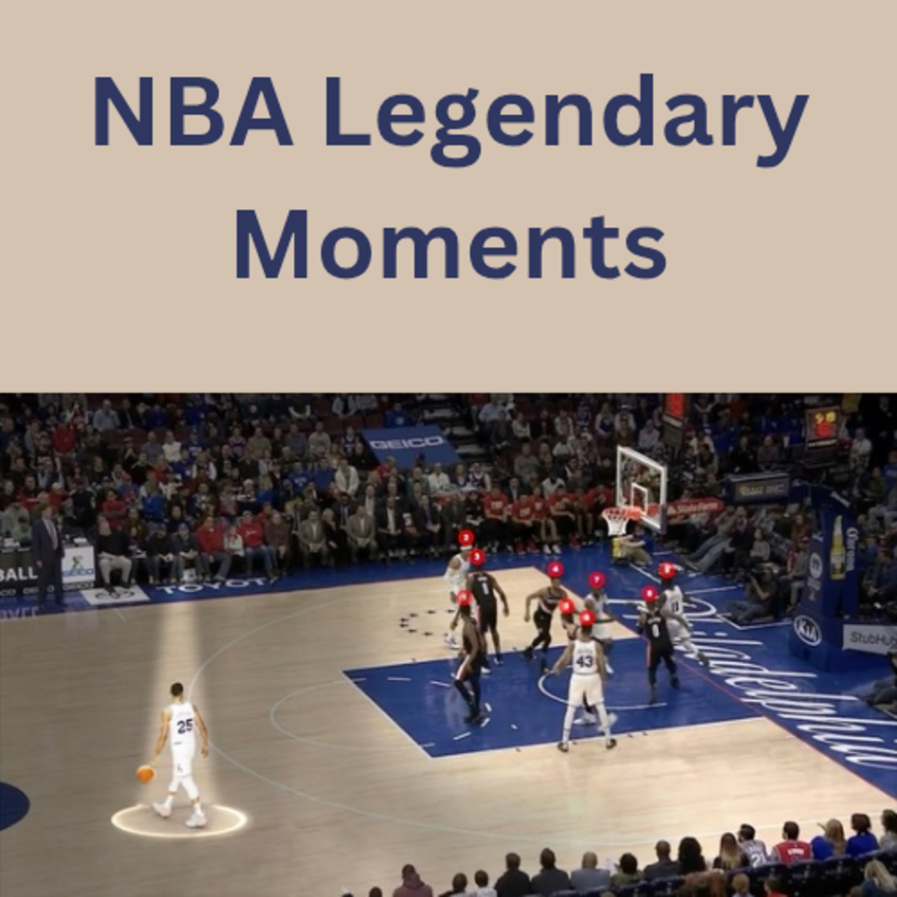 NBA Legendary Moments episode artwork