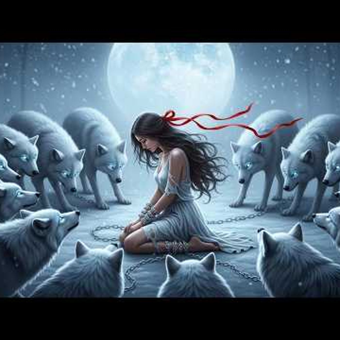 REJECTED OMEGA KNELT FOR EXECUTION AS THE WOLVES CLOSE IN--UNTIL THE ALPHA KING APPEARED IN SILENCE