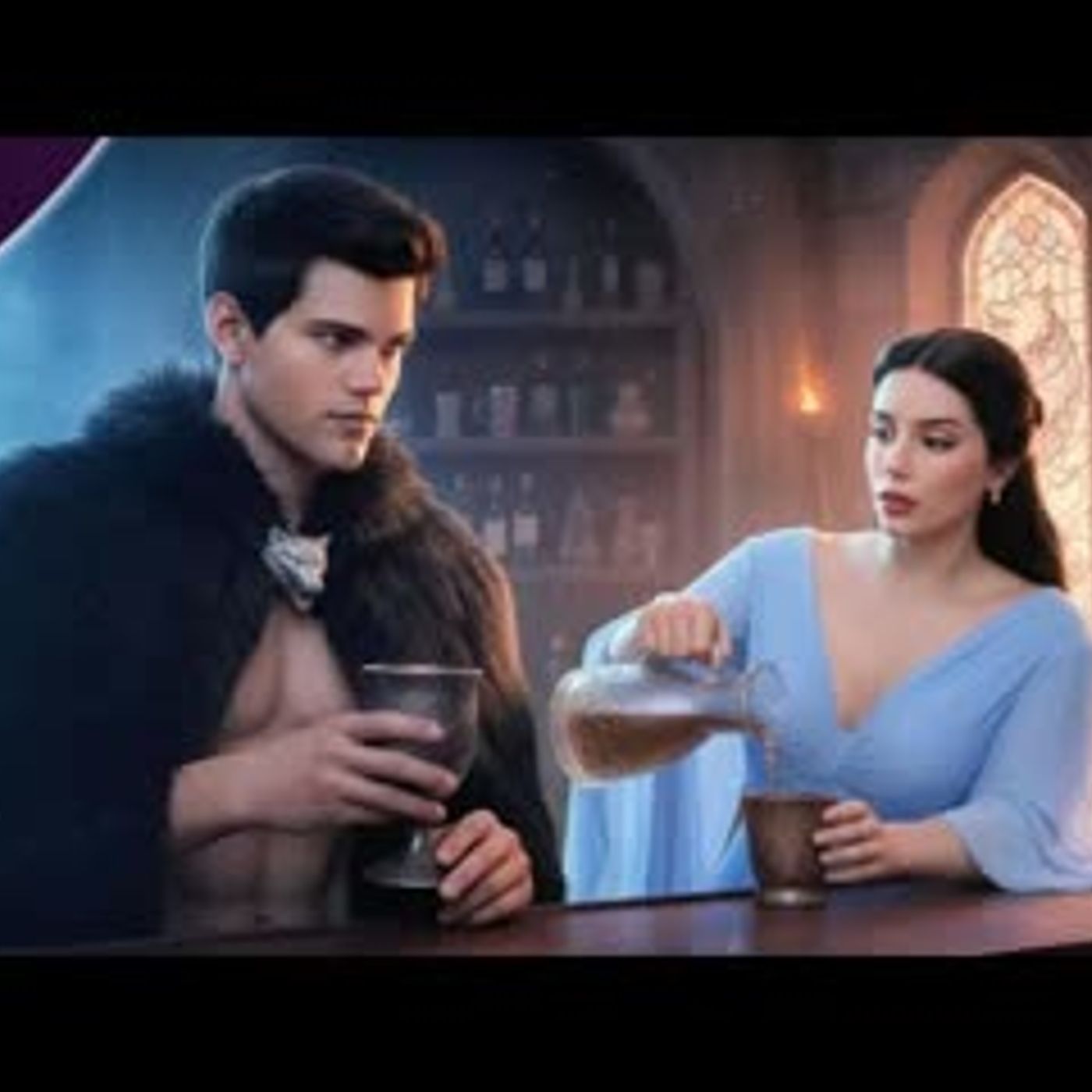 she Poured a Drink For a Stranger, Unaware He Was the Alpha King   Werewolf Romance Audiobook episode artwork
