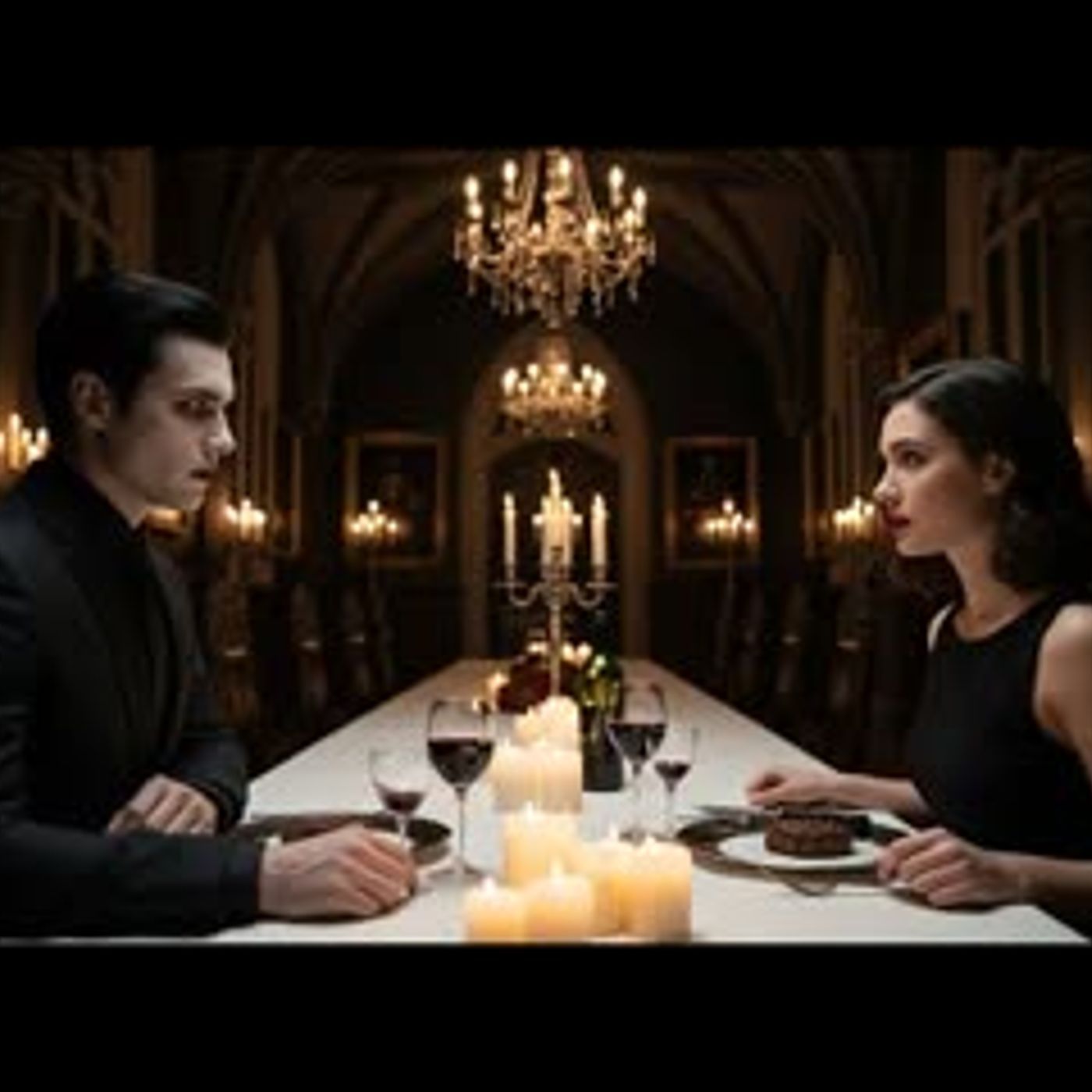 I Said Yes to Dinner With the Vampire King — He Never Let Me Leave   Dark Vampire Romance Audiobook episode artwork