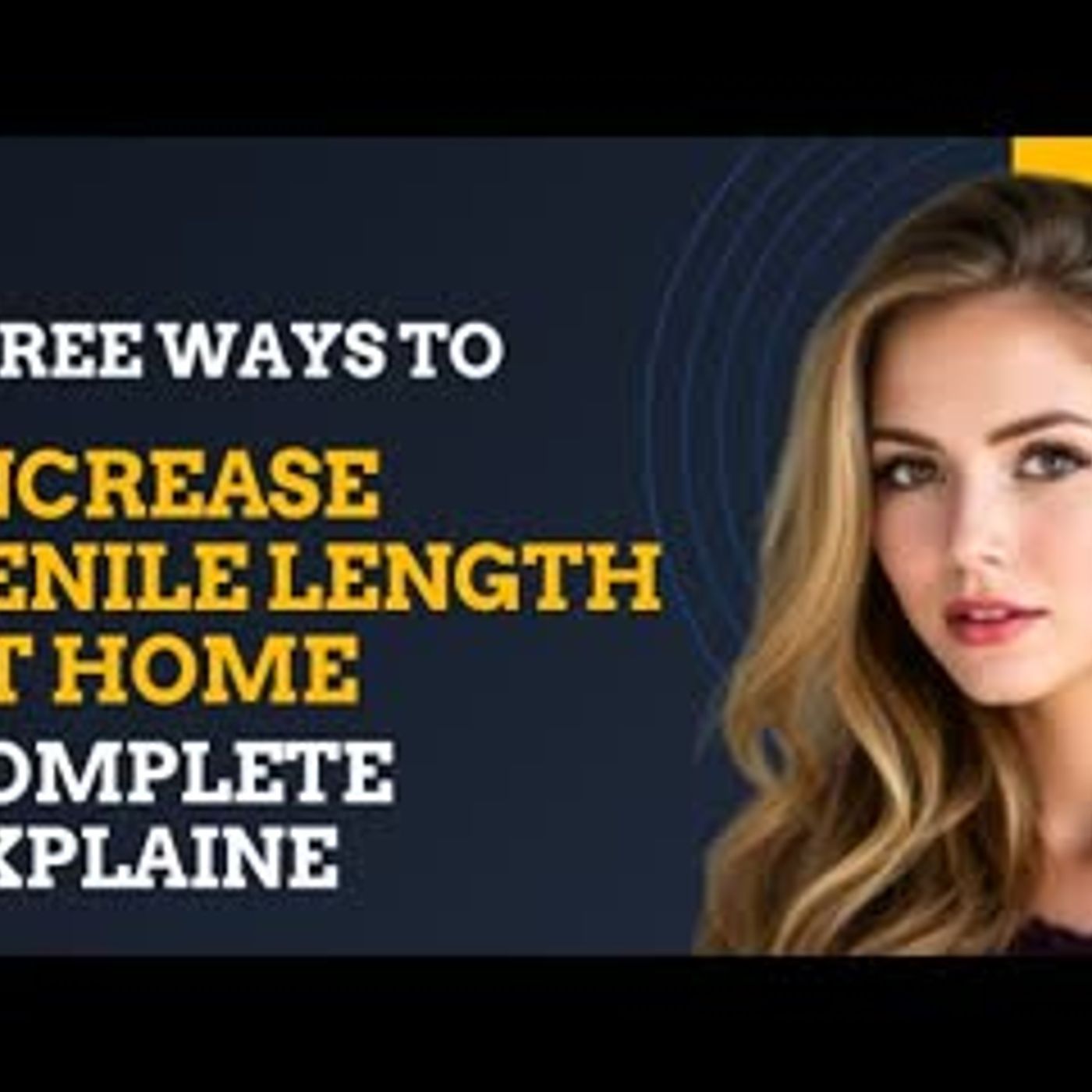Three Free Ways to Increase Penile Length at Home episode artwork