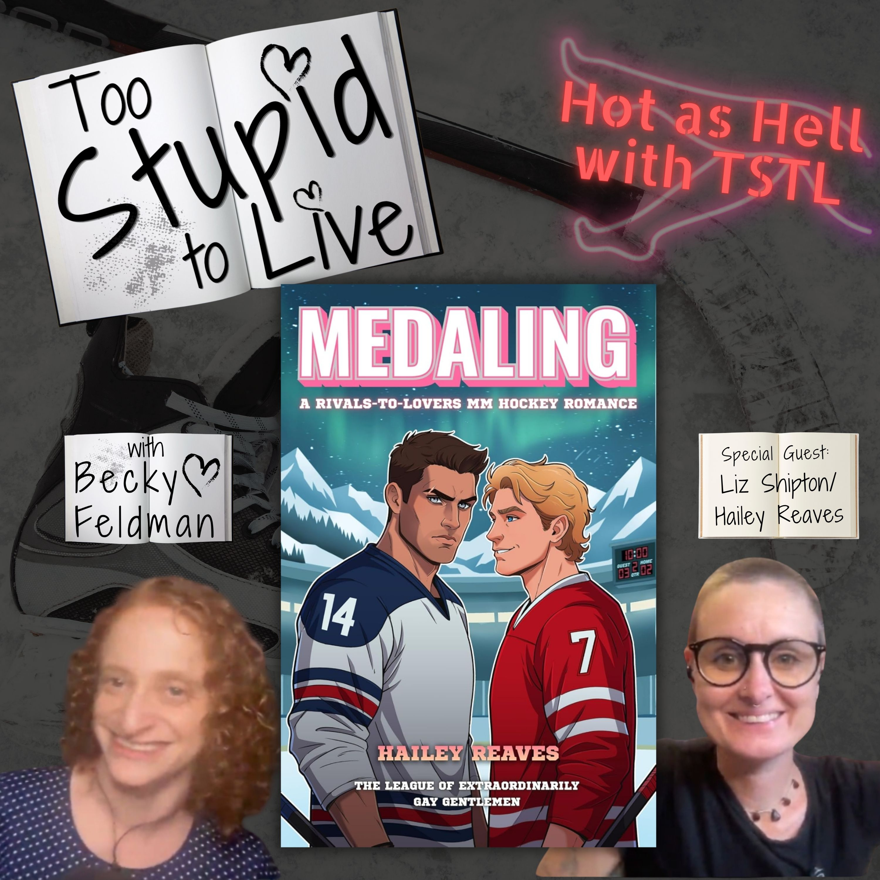More Heated Rivalry? MM Hockey Romance Medaling is the Cure for Your Game Changers Hangover (Author Liz Shipton Gets Hot as Hell with TSTL)