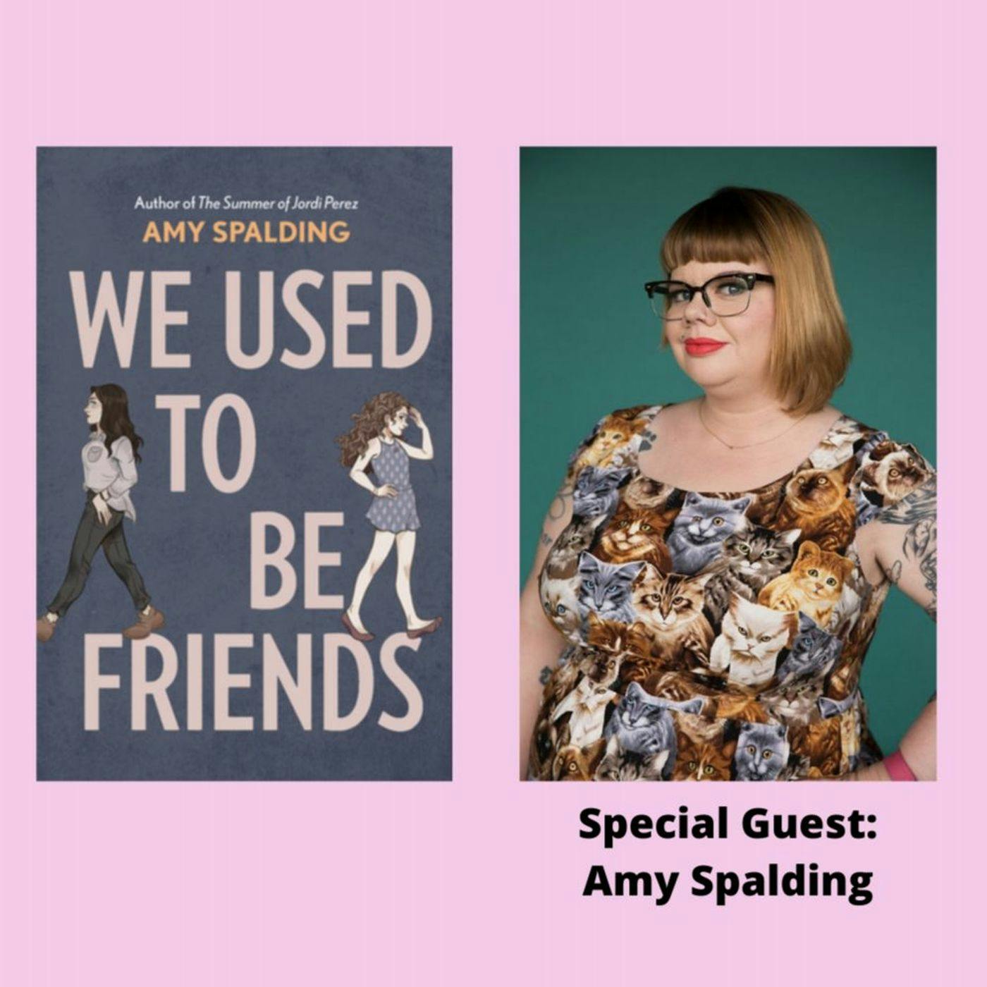 Friendship and Chuck Tingle with Amy Spalding episode artwork