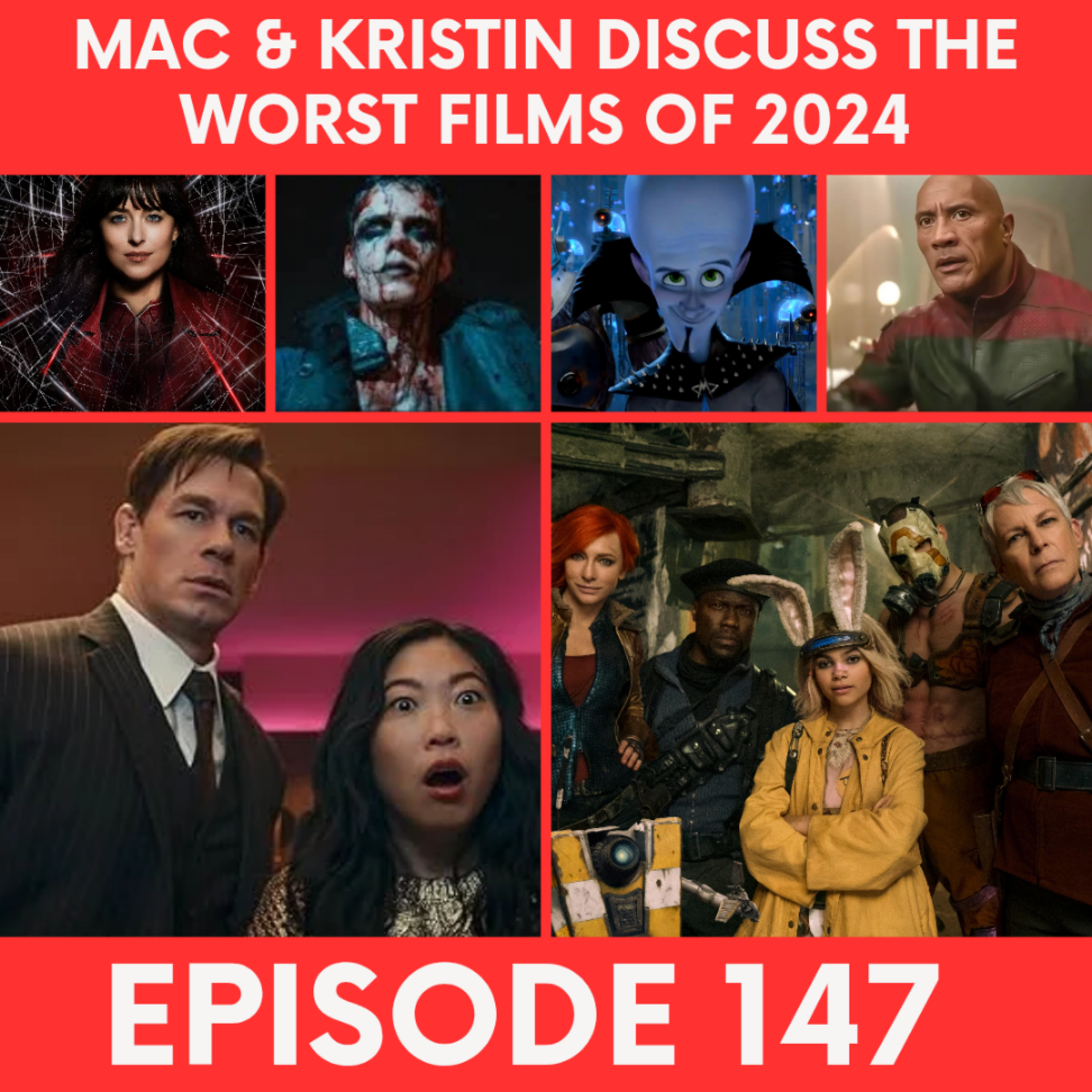 M&K Productions Podcast Ep 147 (Worst Films of 2024) episode artwork