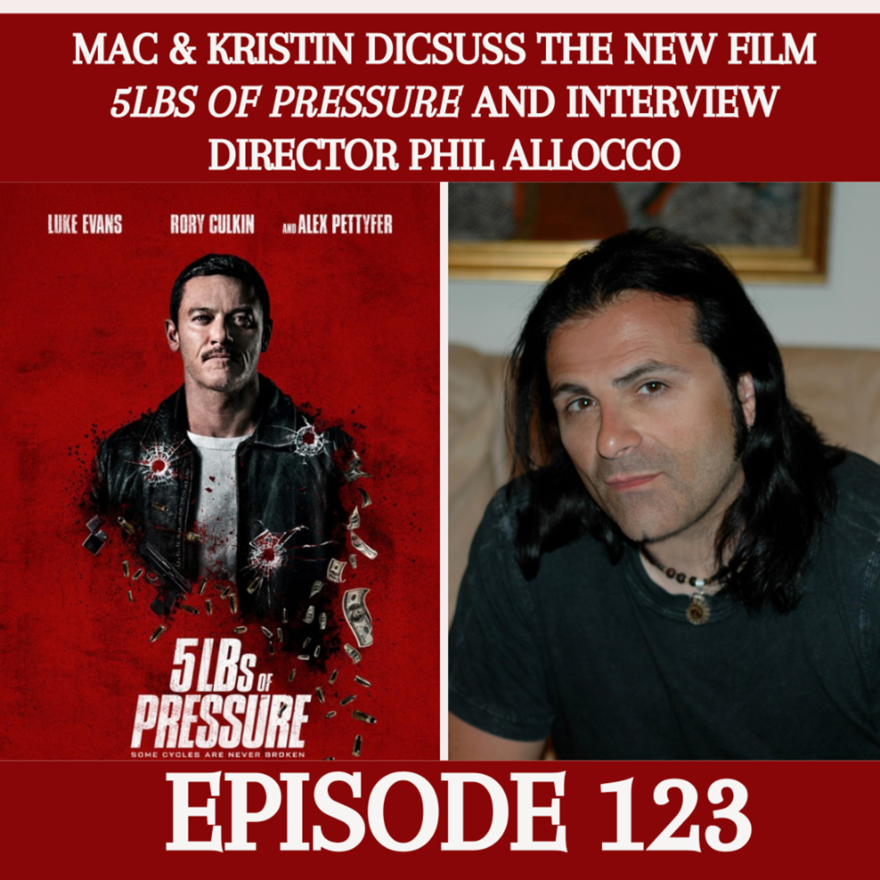 Interview with 5lbs of Pressure Director Phil Allocco (Ep 123) episode artwork