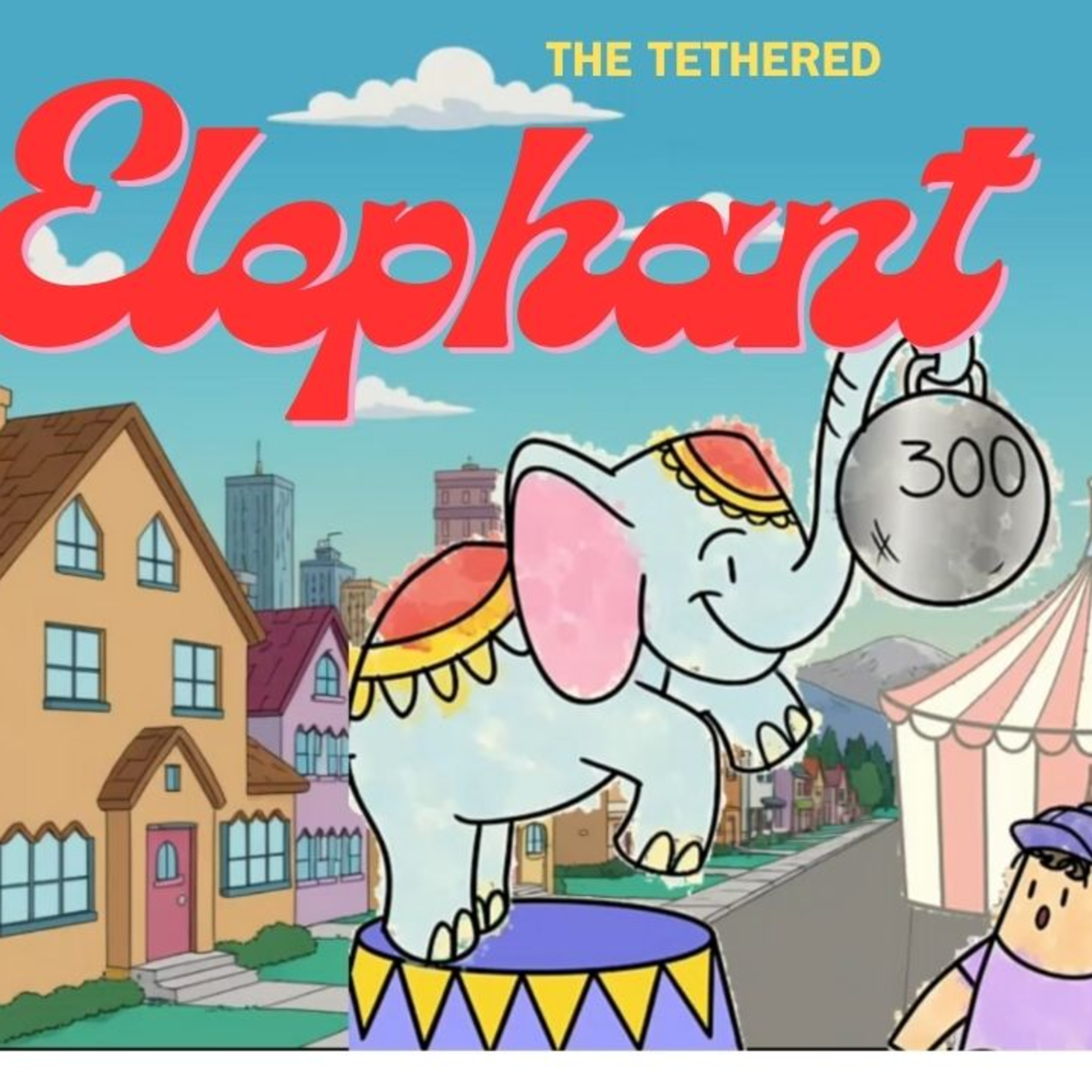 The tethered elephant episode artwork