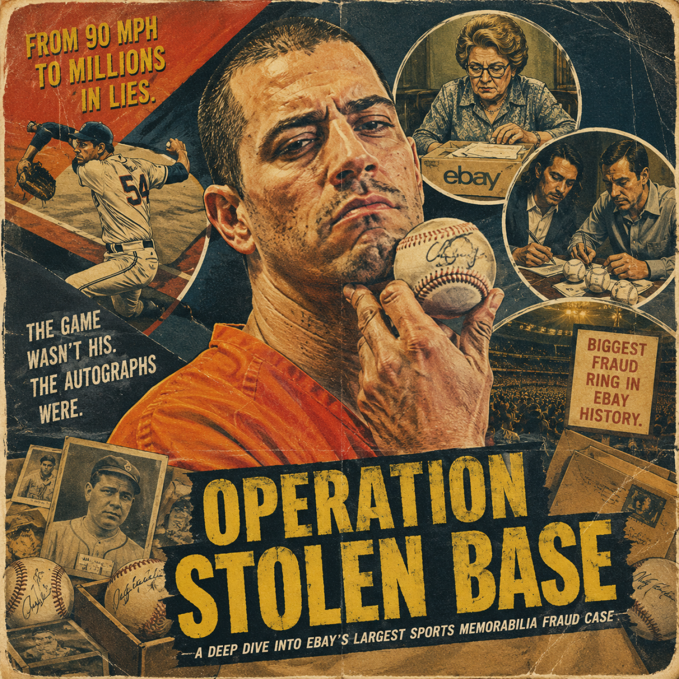 Operation Stolen Base: A deep dive into EBAYS largest sports memorabilia fraud case episode artwork