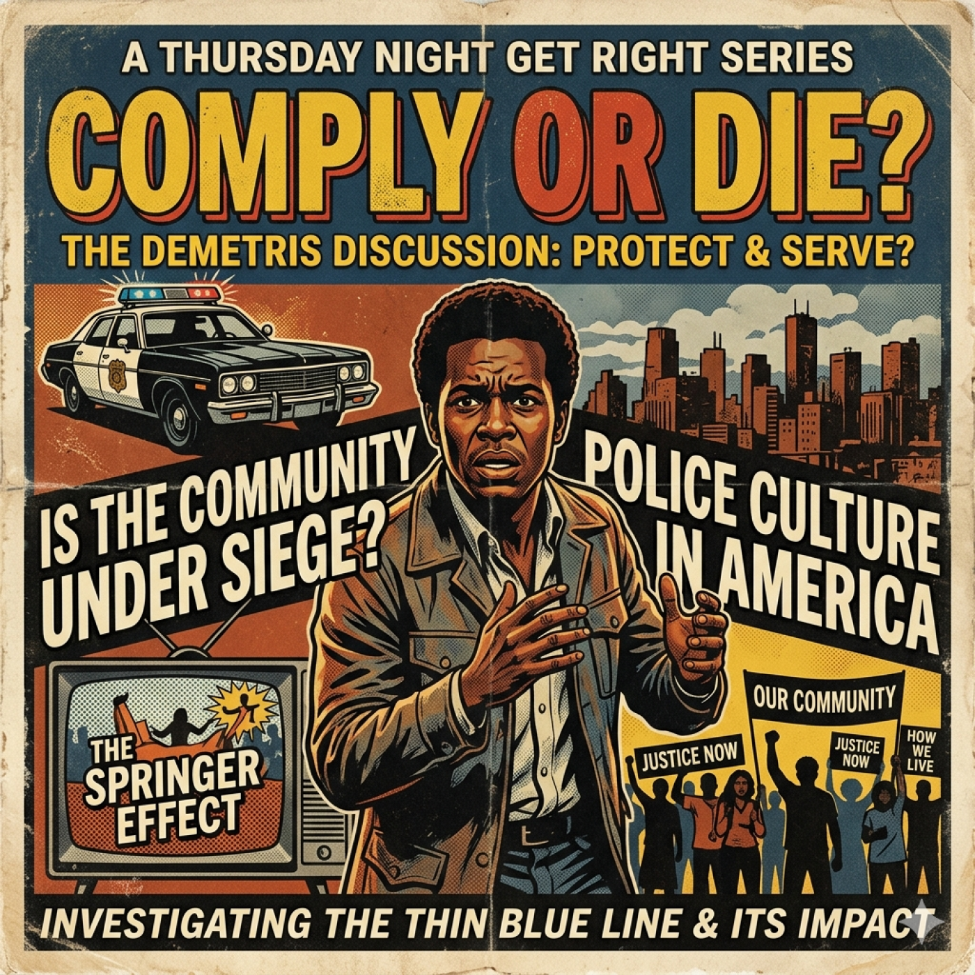 How Americas Police Culture affect the way we live and function our communities episode artwork