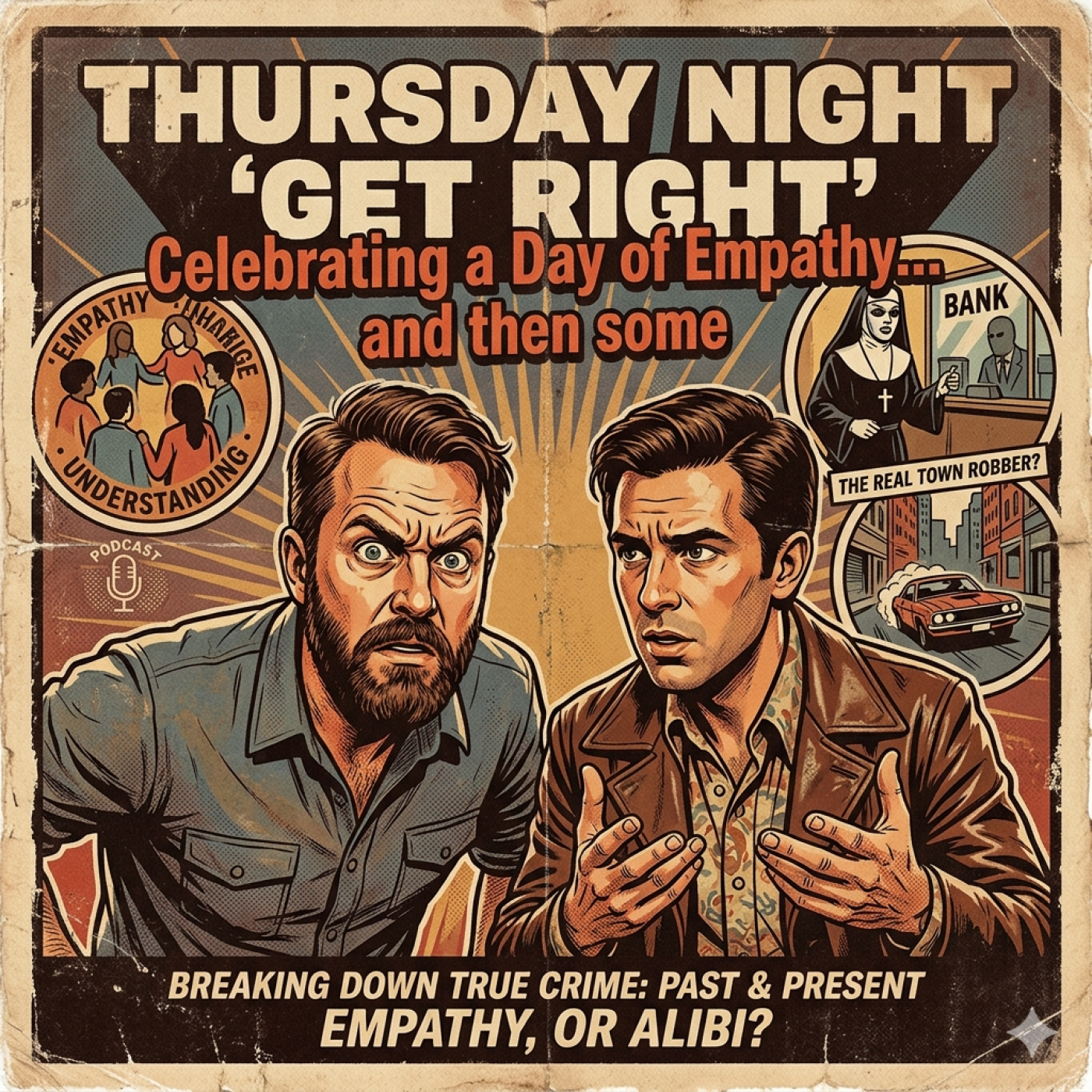 Thursday Night "Get Right": celebrating a day of empathy... and then some episode artwork