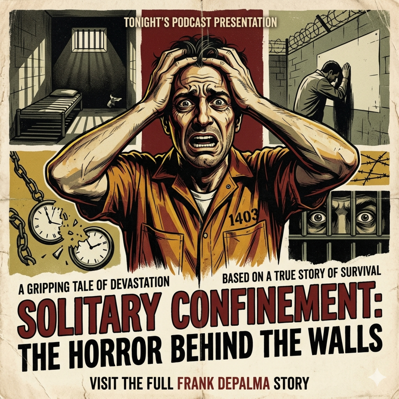 Solitary Confinement and the horror behind the walls. episode artwork