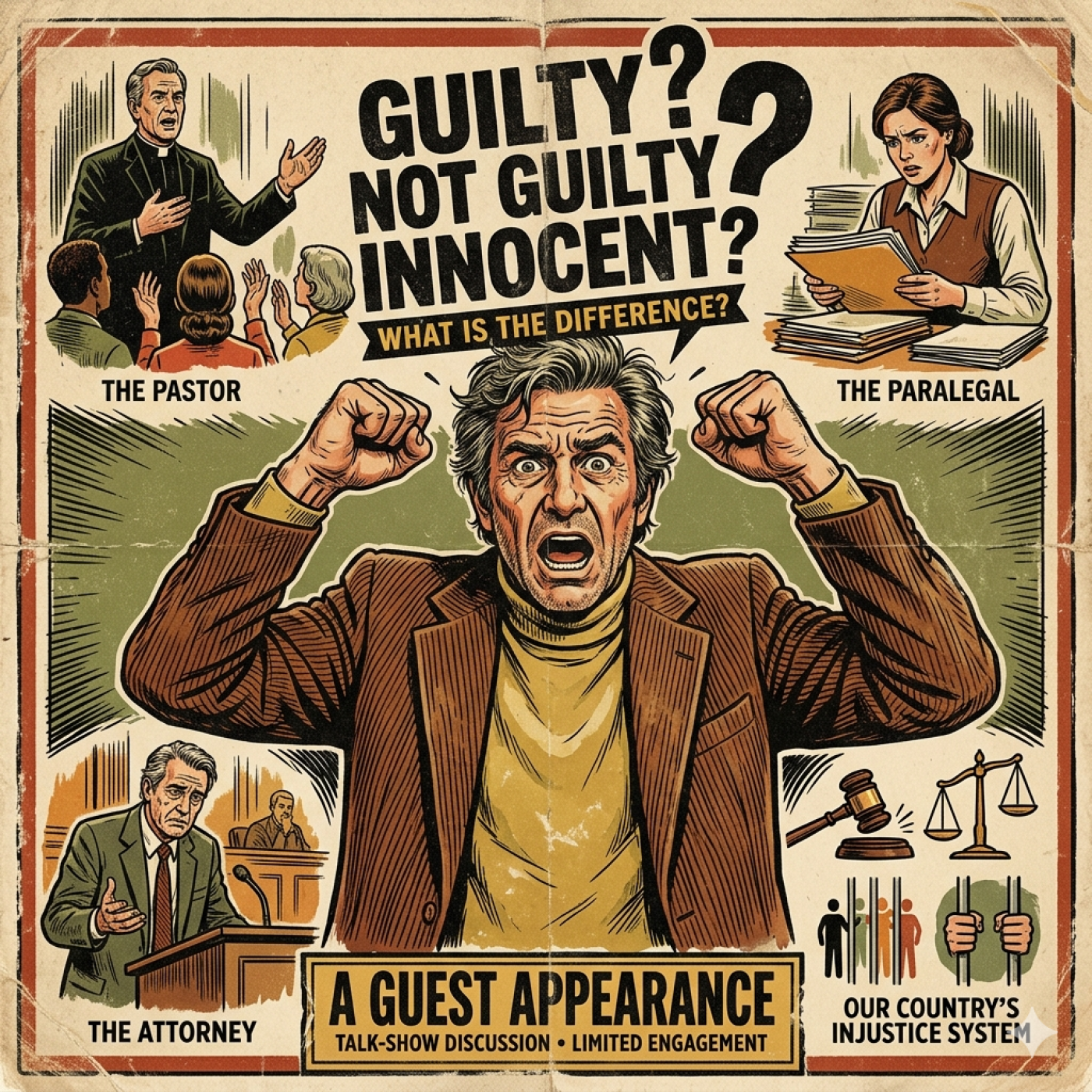 What is the difference between "Not-Guilty" and "Innocent"? (Guest appearance) episode artwork
