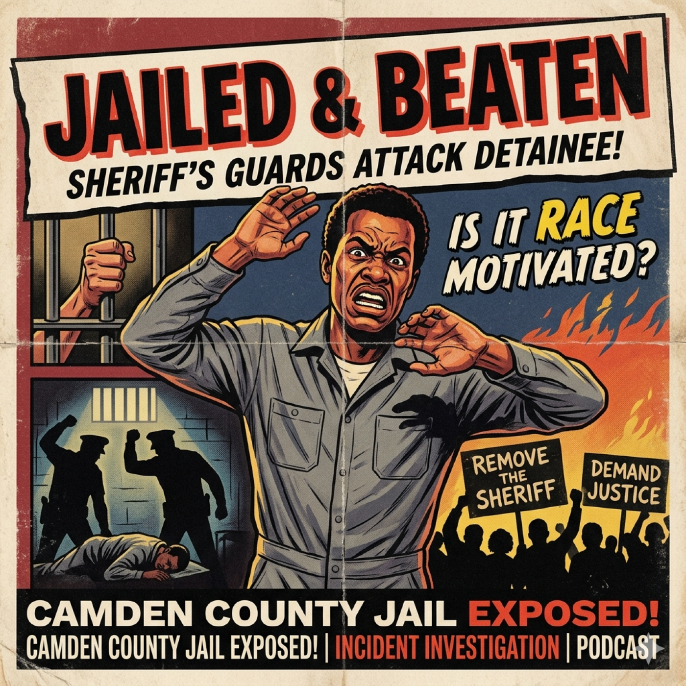 Detainee beaten in county jail by gaurds!! Is it race motivated? episode artwork