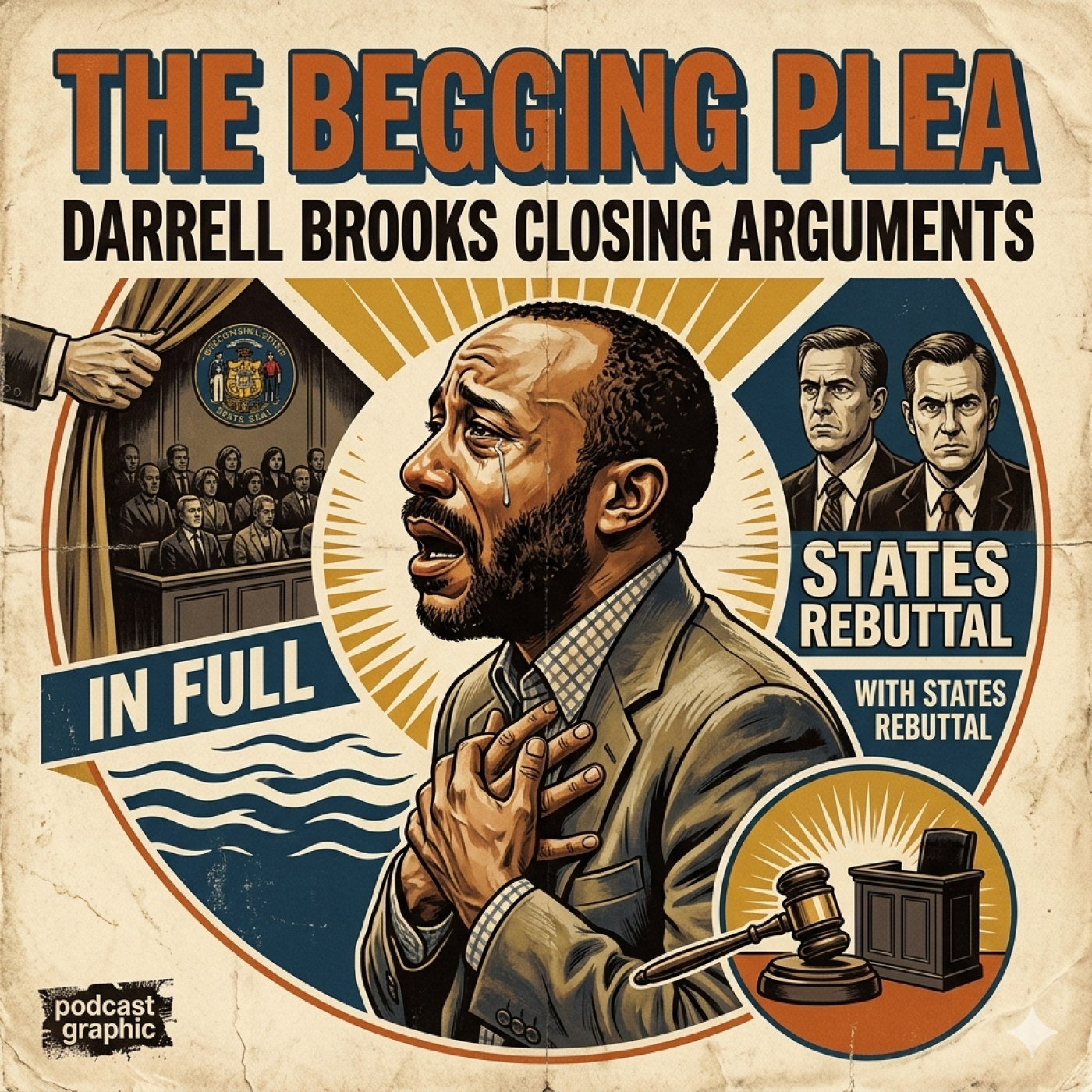 Darrell Brooks closing arguments (In Full with States rebuttal) episode artwork