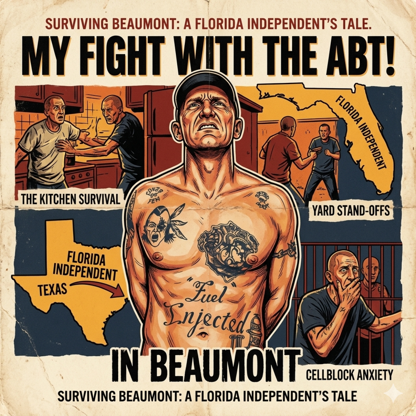 My fight with the Aryan Brotherhood of Texas while in Beaumont episode artwork