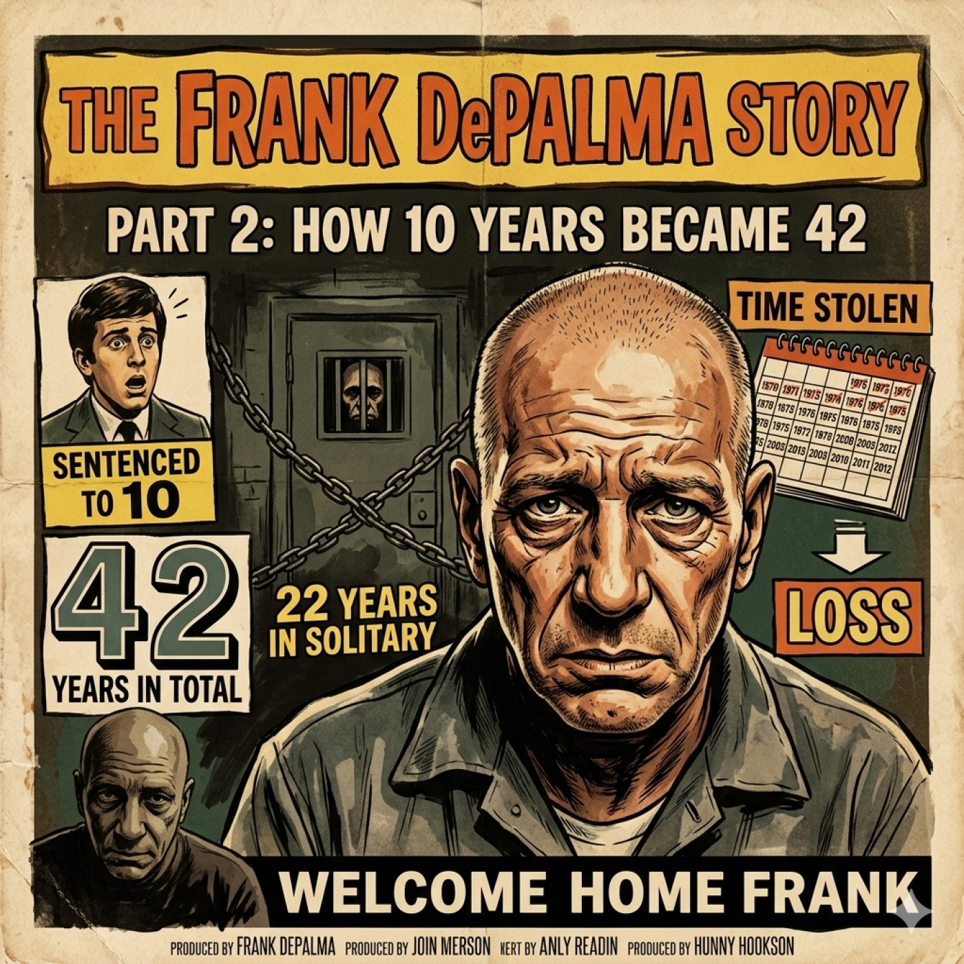 How does a man get sentenced to 10 years and do 42? Part 2 of the Frank DePalma sstory episode artwork