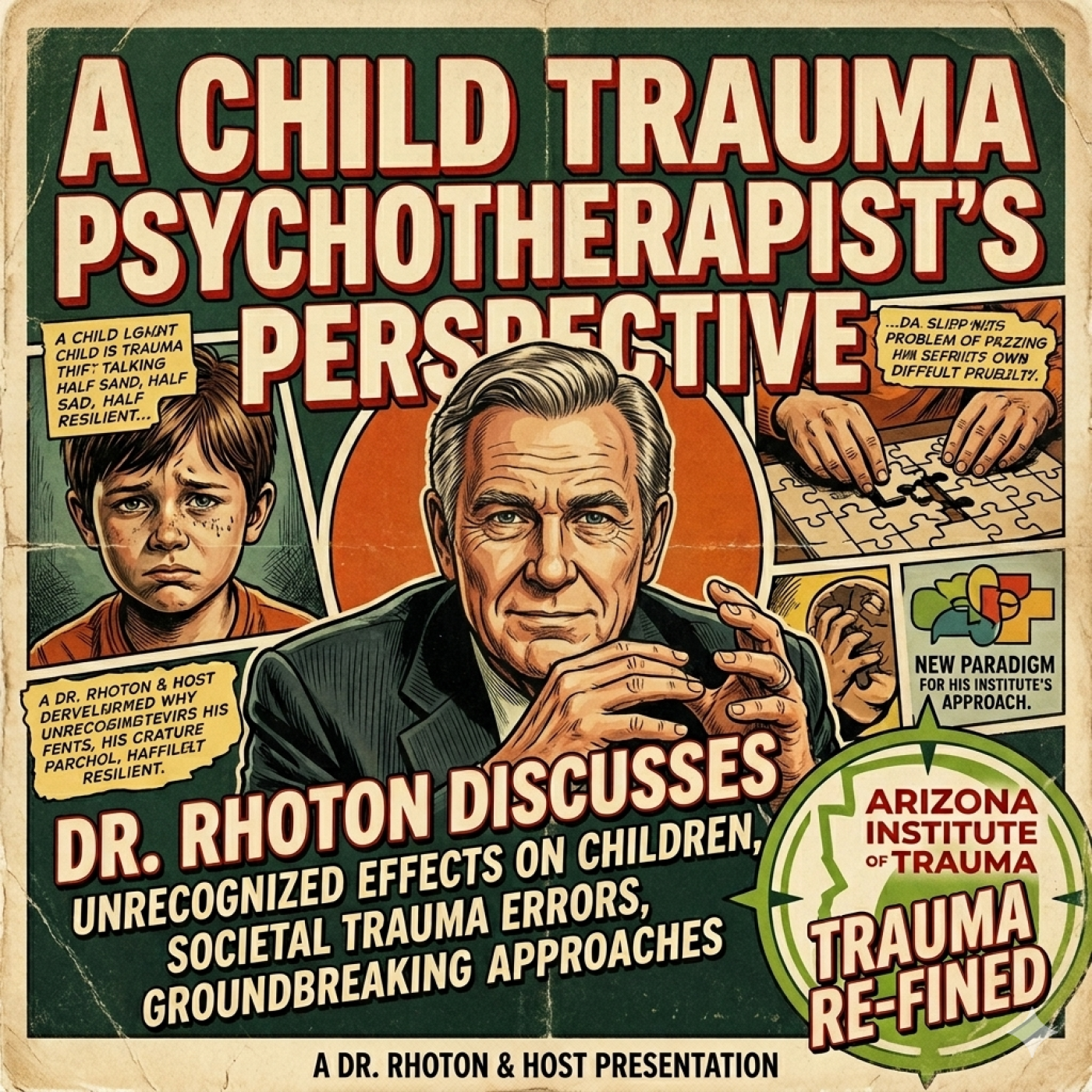 A Child Trauma psychotherapists perspective episode artwork