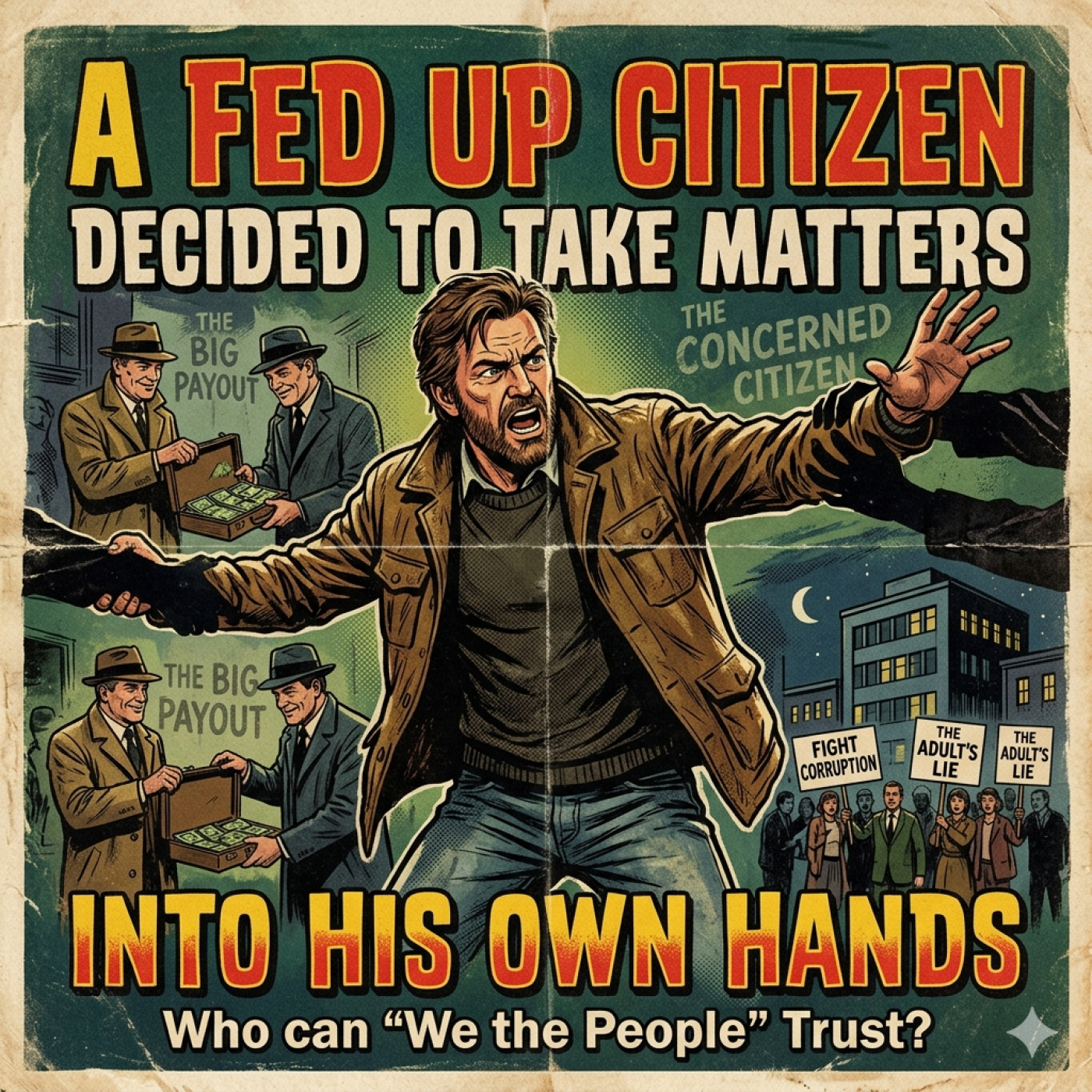 A fed up citizen decided to take matters into his own hands. episode artwork