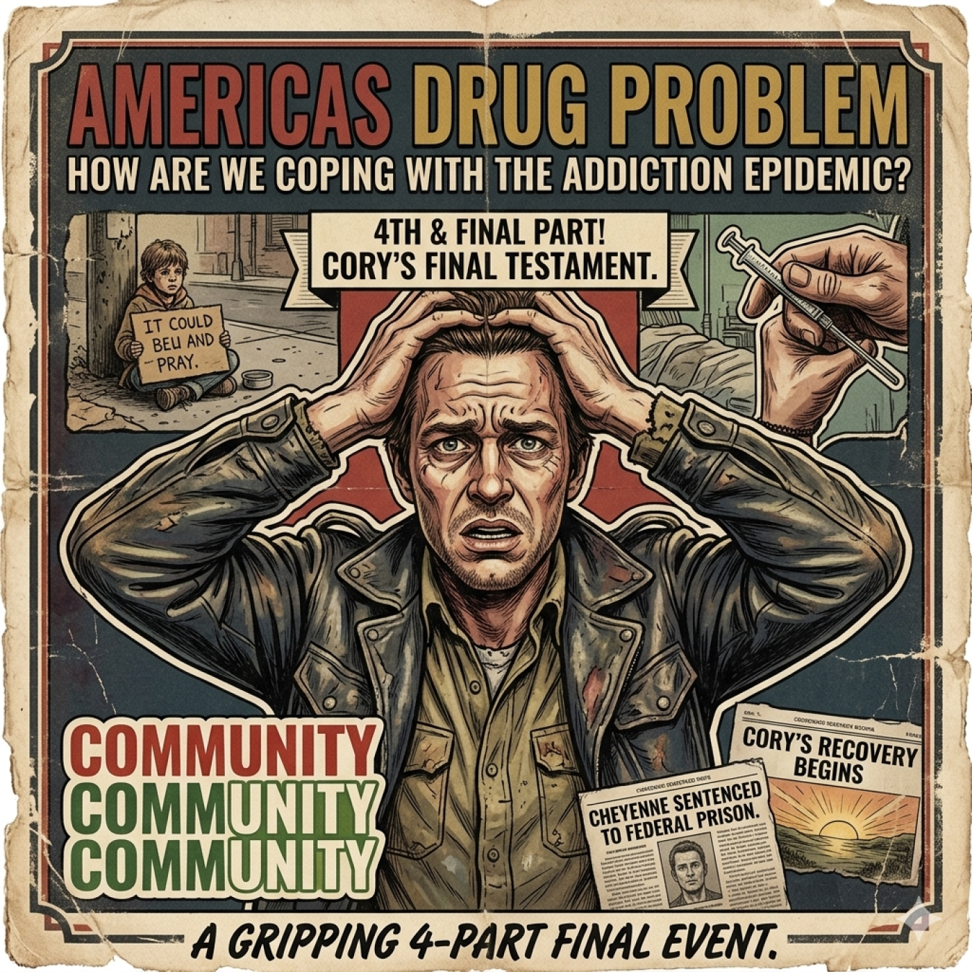 Americas Drug Problem: How are we coping with the addiction epidemic? Part 4 episode artwork