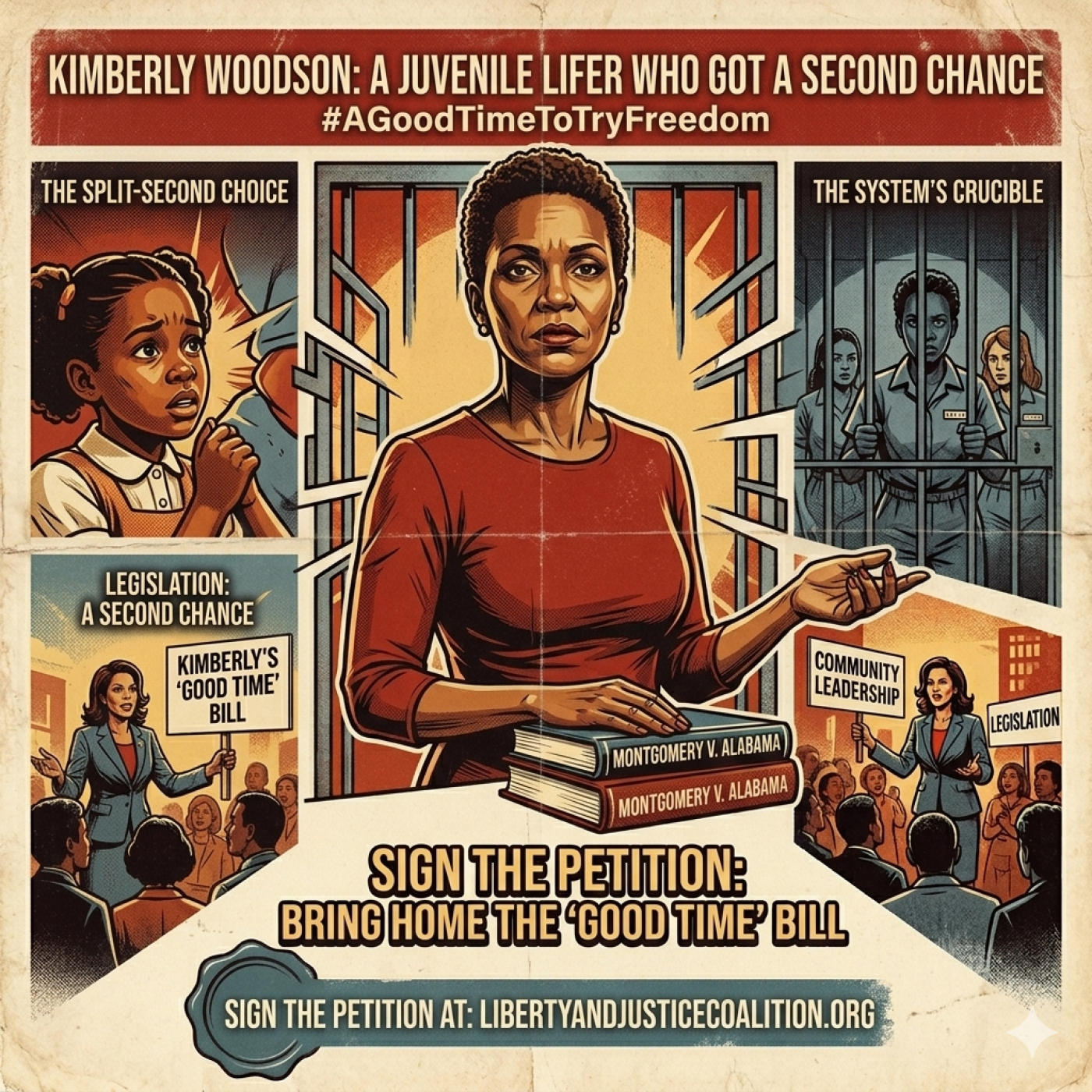 Kimberly Woodson: A juvenile lifer who got a second chance episode artwork