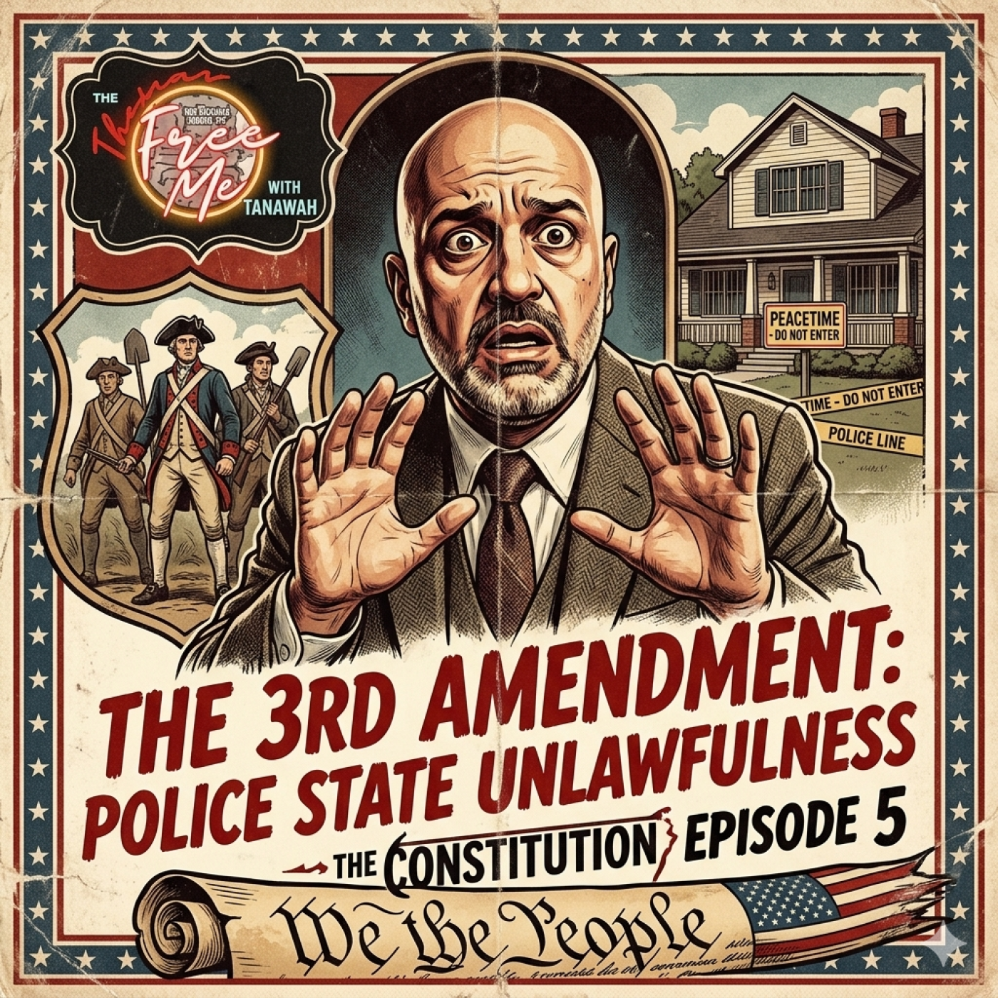 The Constitution Episode 5: The 3rd Amendment: The unlawfulness of a Police State episode artwork