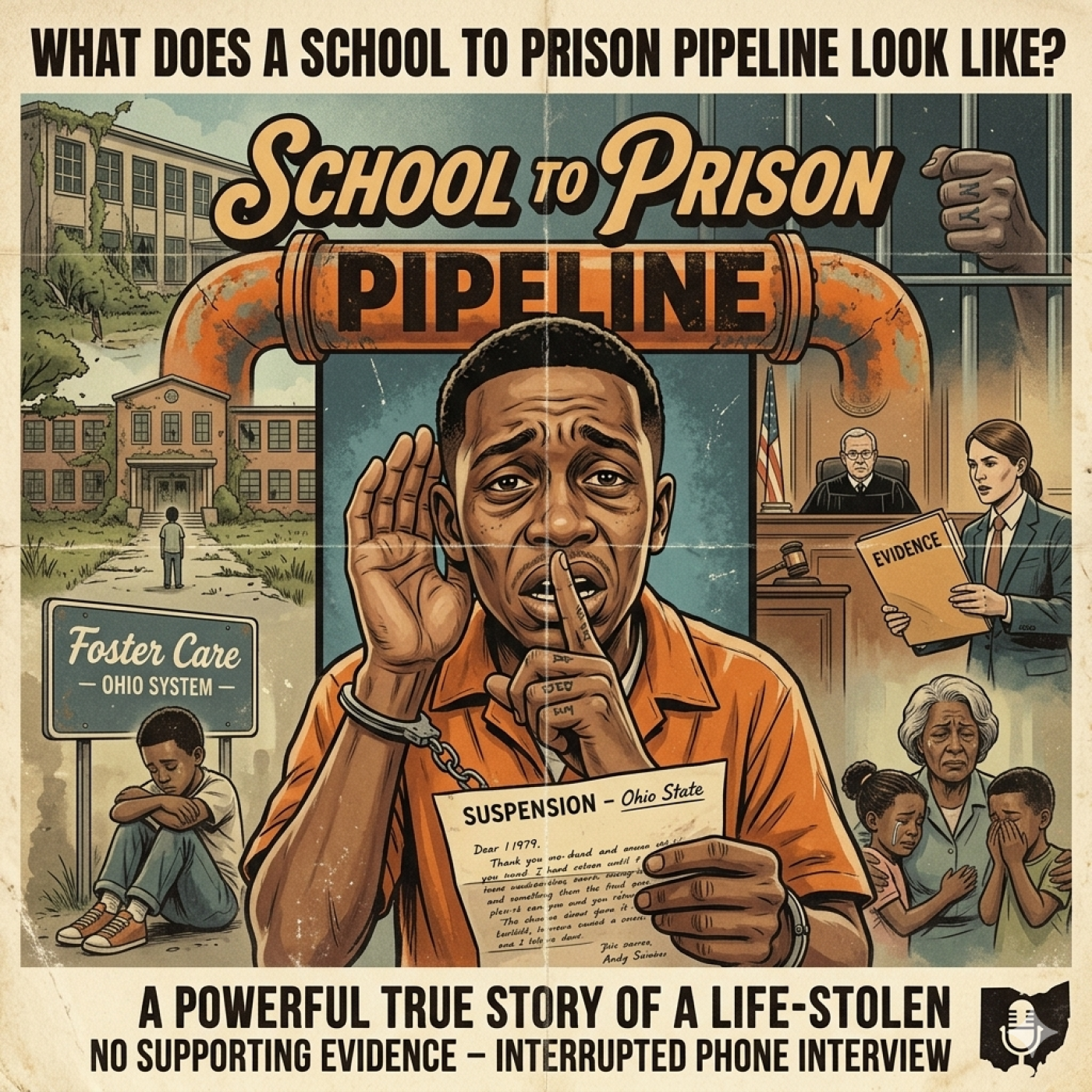 What does a school to prison pipeline look like? episode artwork