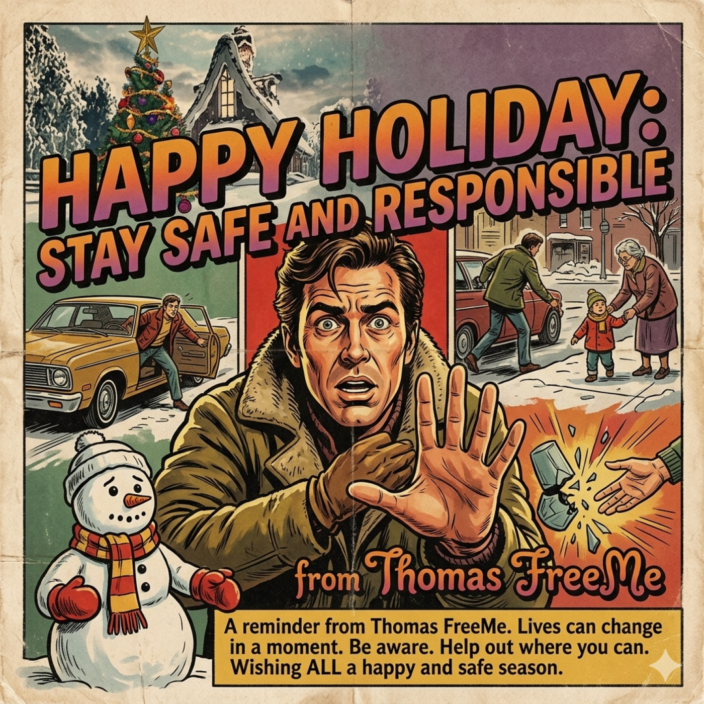 Happy Holiday: Stay safe and responsible episode artwork