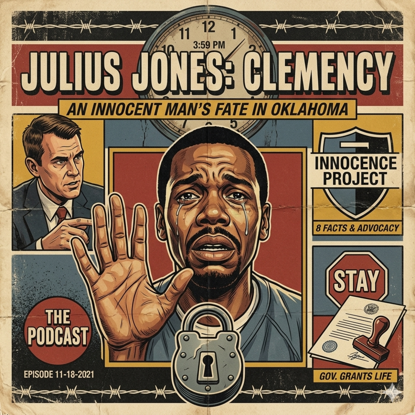 Julius Jones is scheduled to die an innocent man! episode artwork