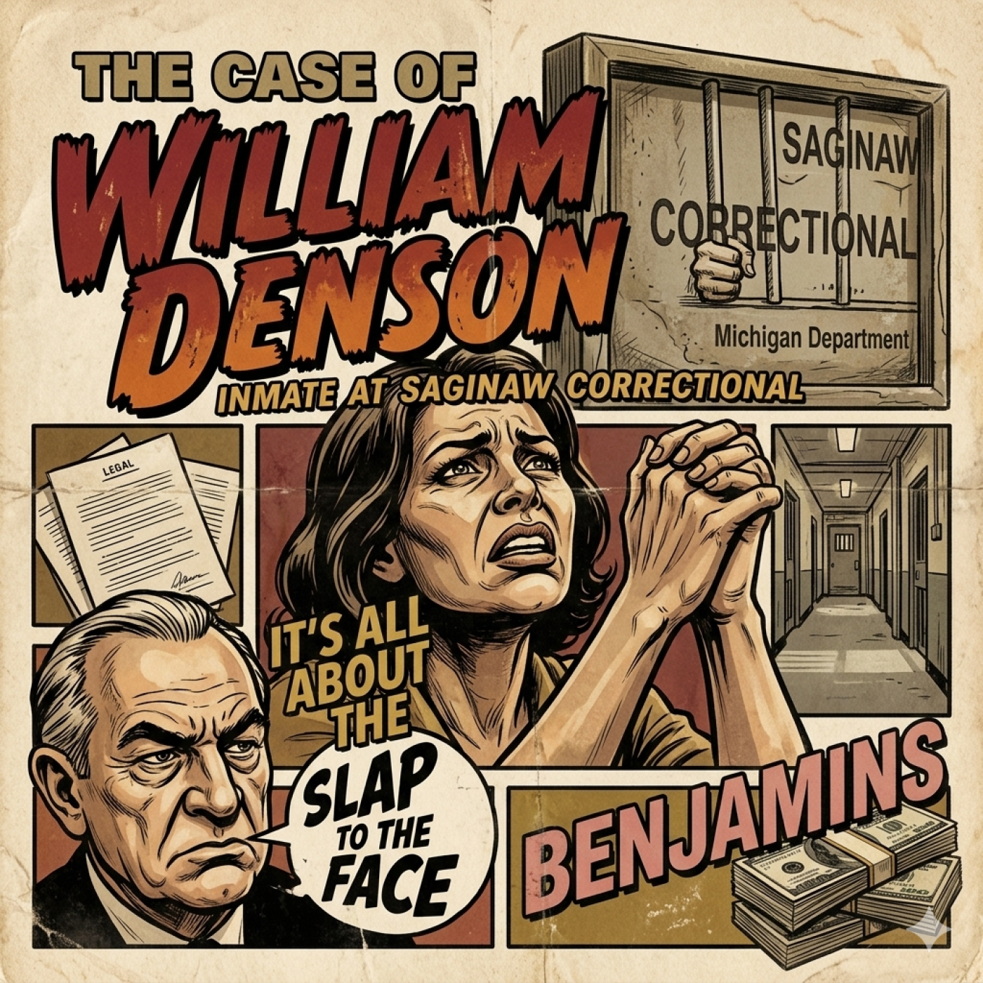 The case of William Denson Inmate at Saginaw Correctional episode artwork