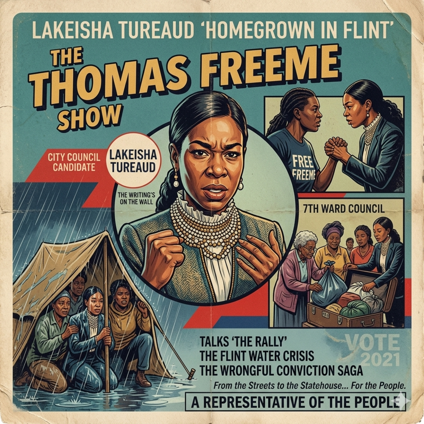 Lakeisha Tureaud "Homegrown in Flint" episode artwork