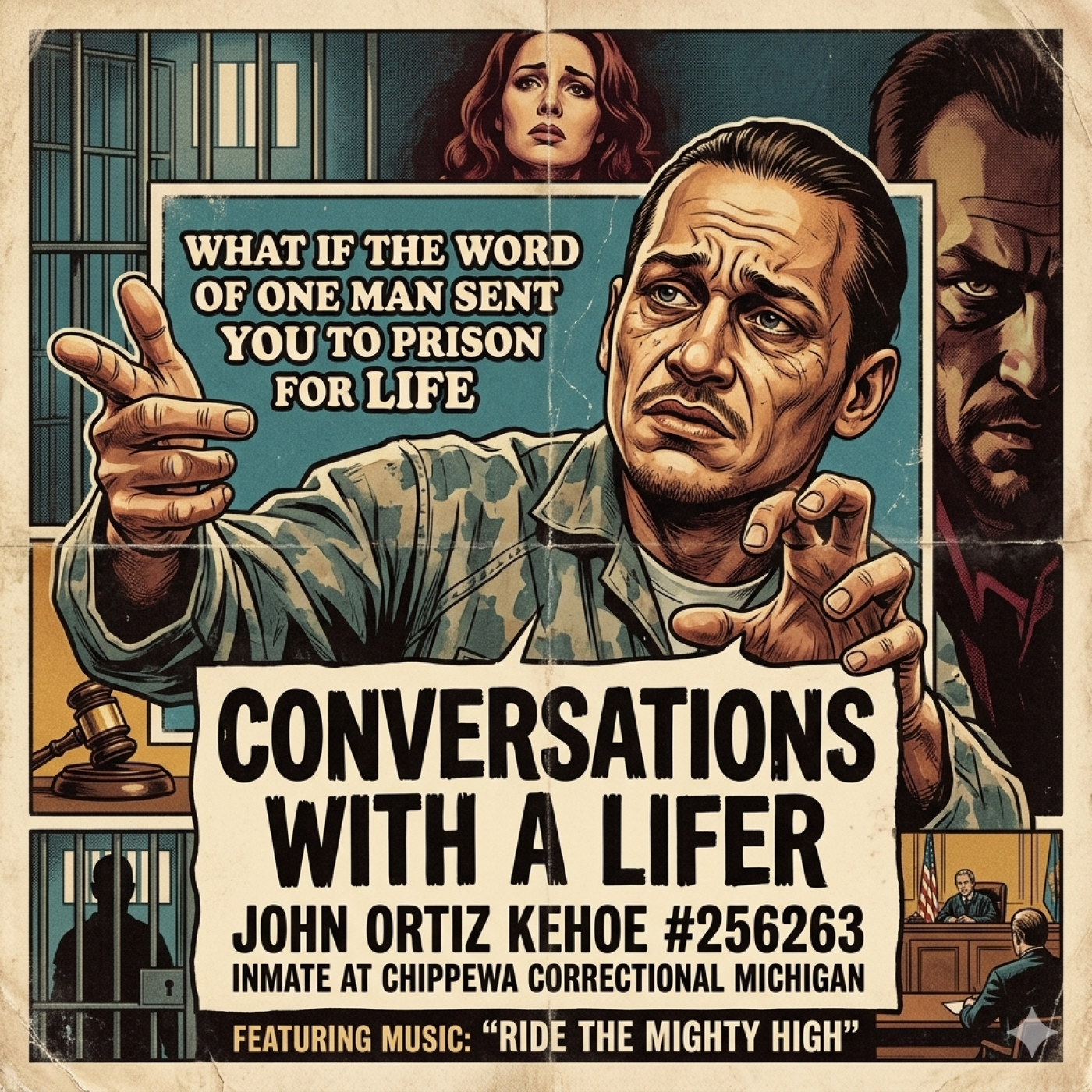 Conversations with a Lifer: John Ortiz Kehoe #256263 Inmate at Chippewa Correctional Michigan episode artwork