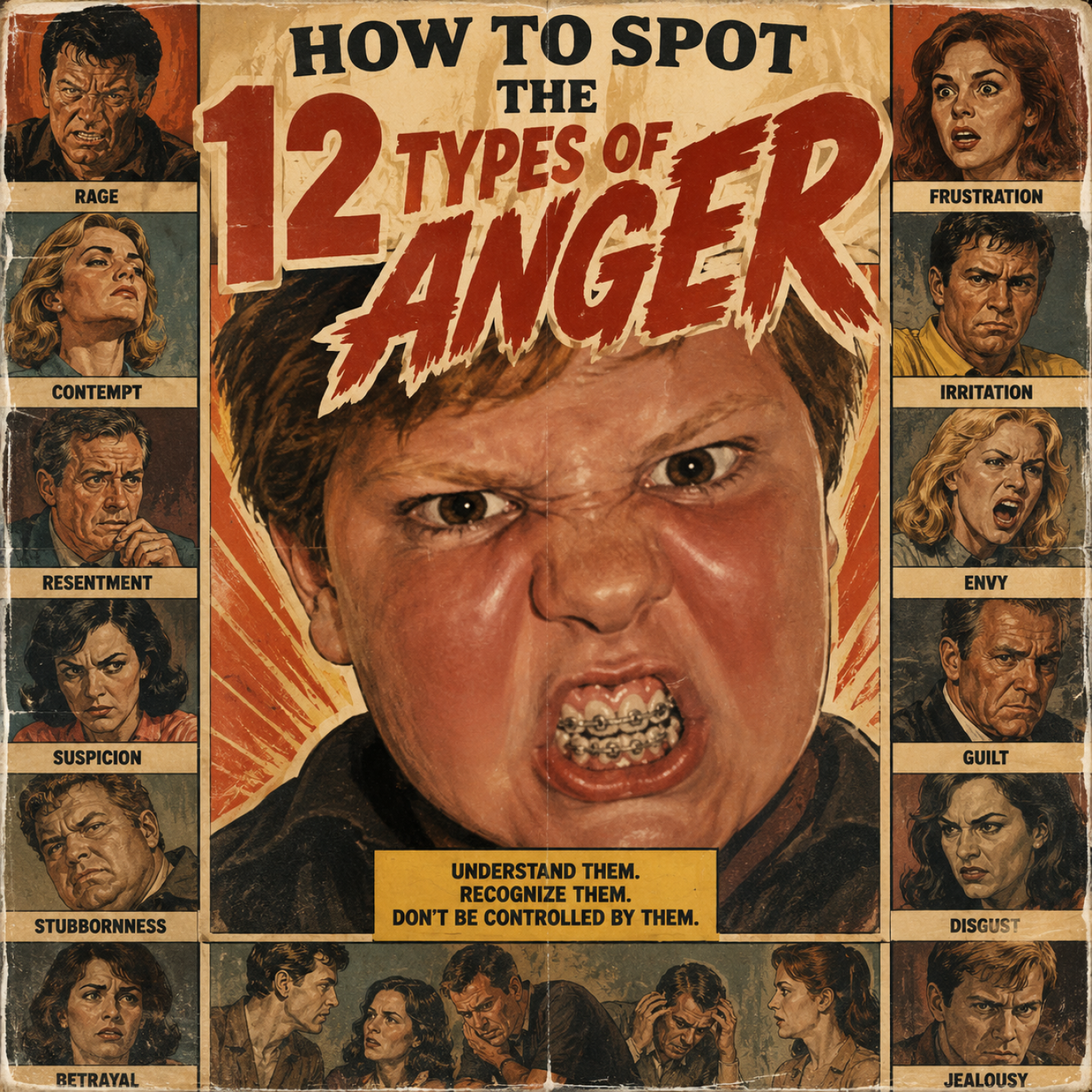 How to spot the 12 types of Anger episode artwork